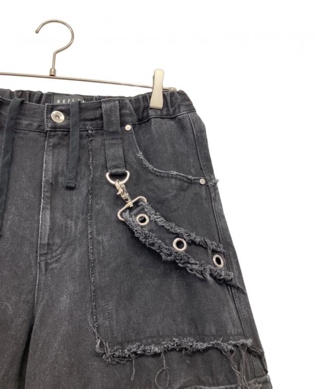 中古・古着通販】REFLEM (レフレム) 2WAYワイドデニムカーゴパンツ