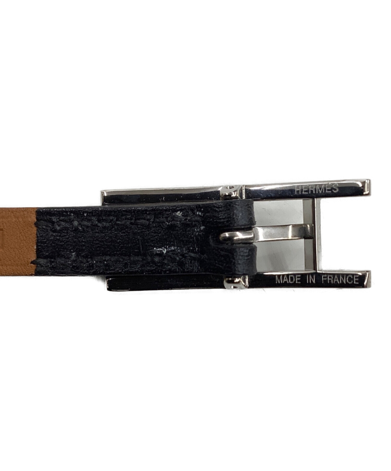 中古・古着通販】HERMES (エルメス) アピⅢ レザーブレスレット