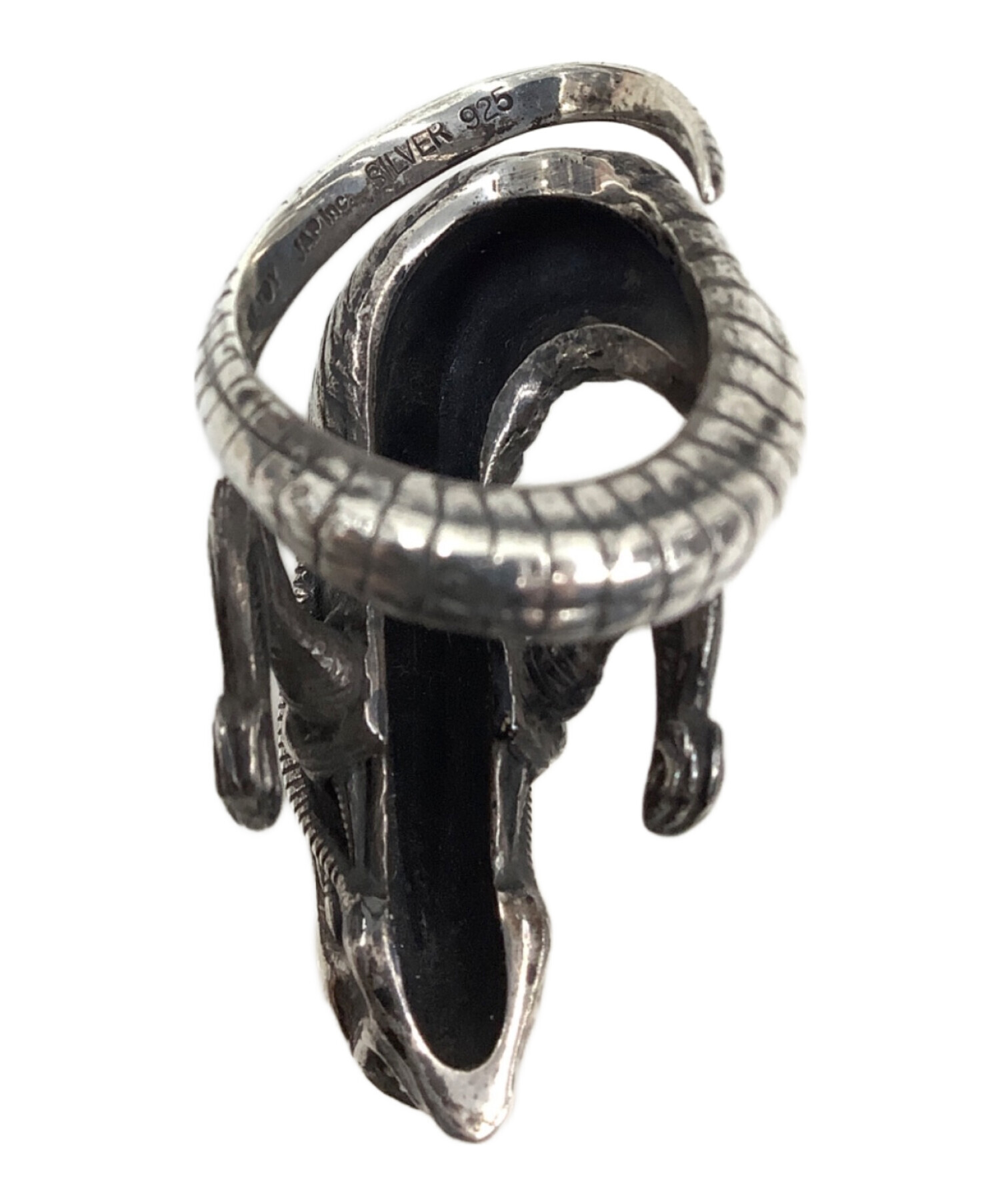 JAP工房 シルバーリング サイズ21 コブラ 試着のみ 中古・古着通販】JAP工房 (ジャップコウボウ) シルバーリング サイズ