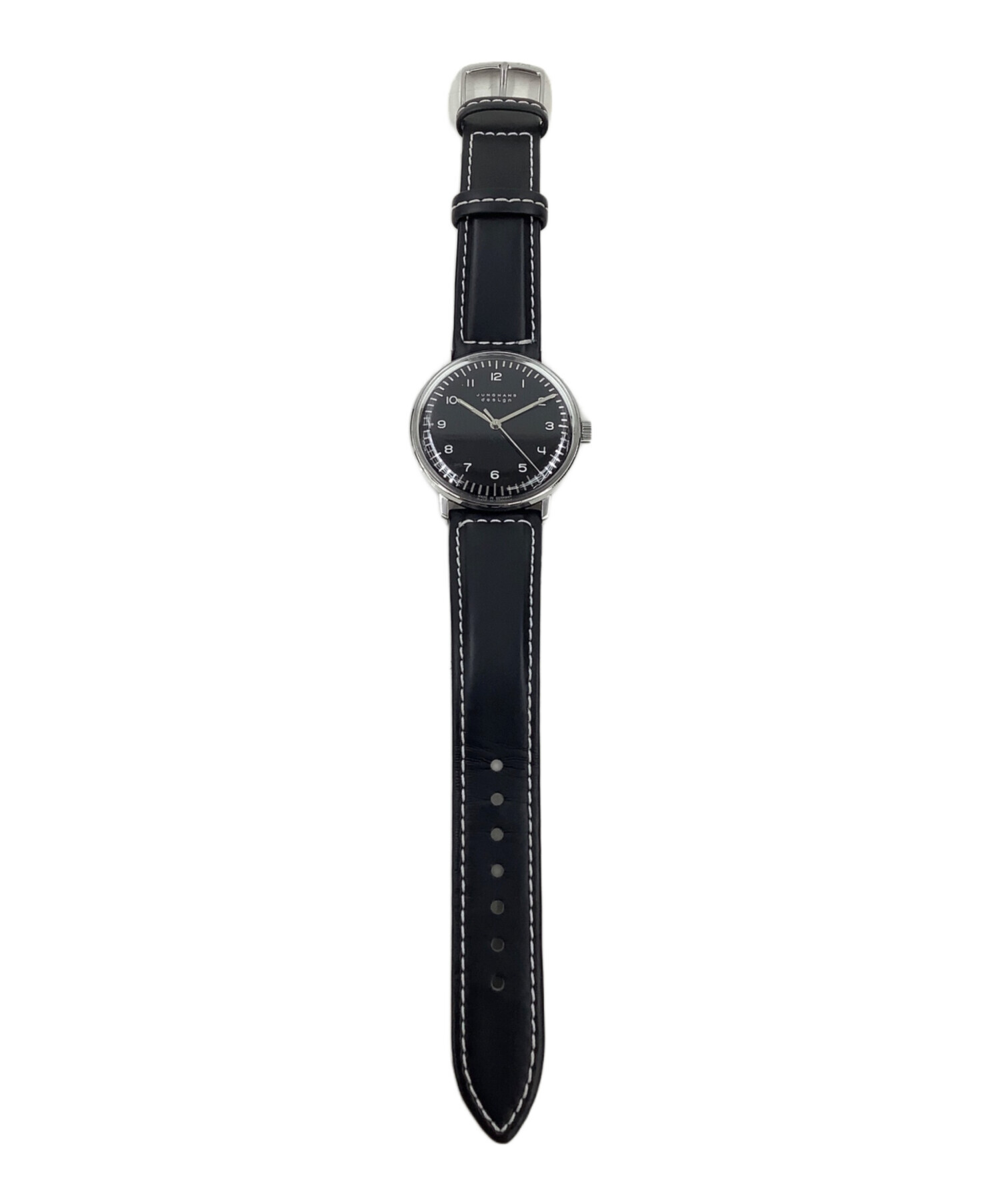 中古・古着通販】JUNGHANS (ユンハンス) リストウォッチ ブラック