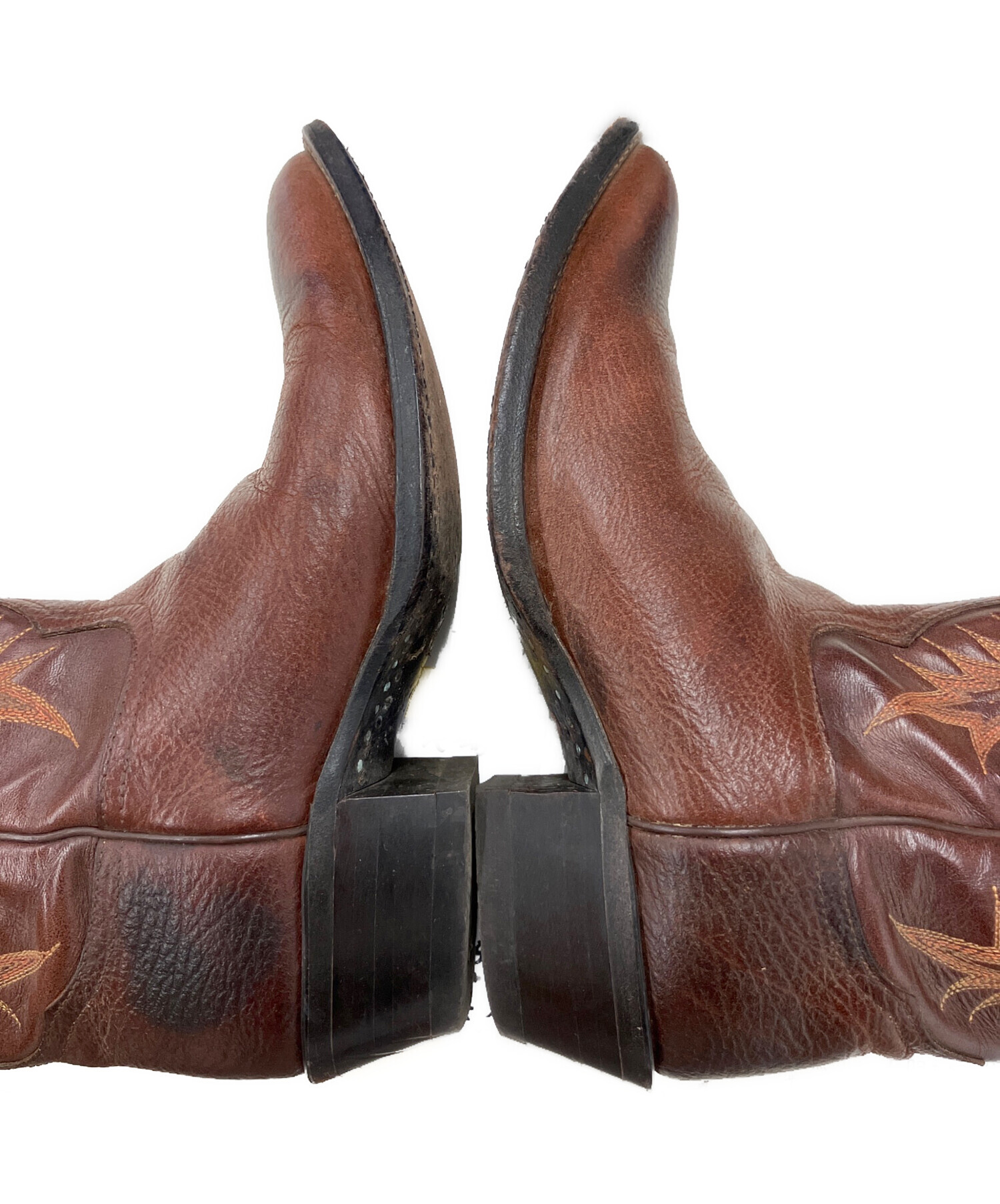 TONY LAMA ウェスタンブーツ 中古・古着通販】TONY LAMA (トニーラマ) ウェスタンブーツ ブラウン