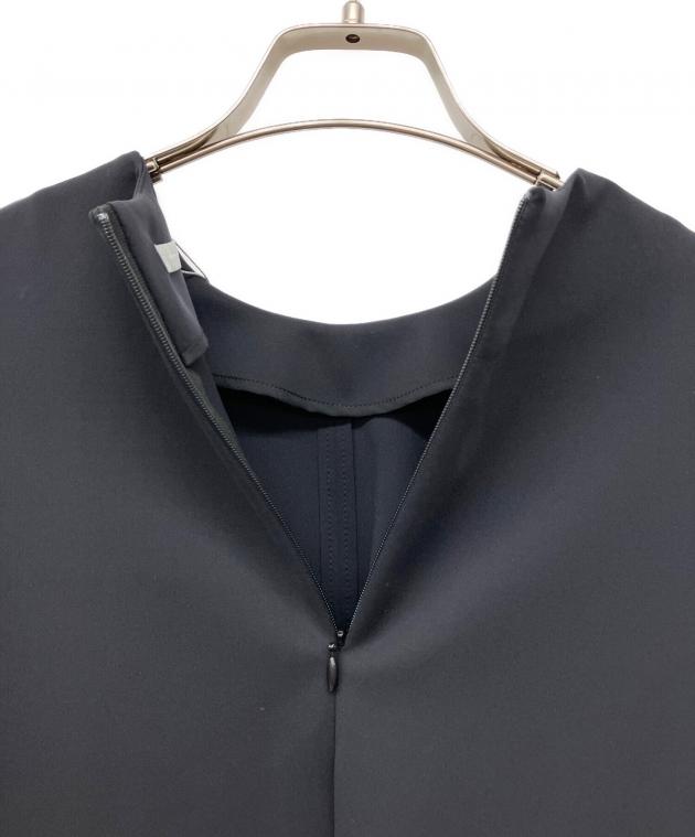 セオリーリュクス　バックロングドレープTシャツ　オーバーサイズ　ブラック　38 中古・古着通販】theory luxe (セオリーリュクス) 《手洗い可》バック