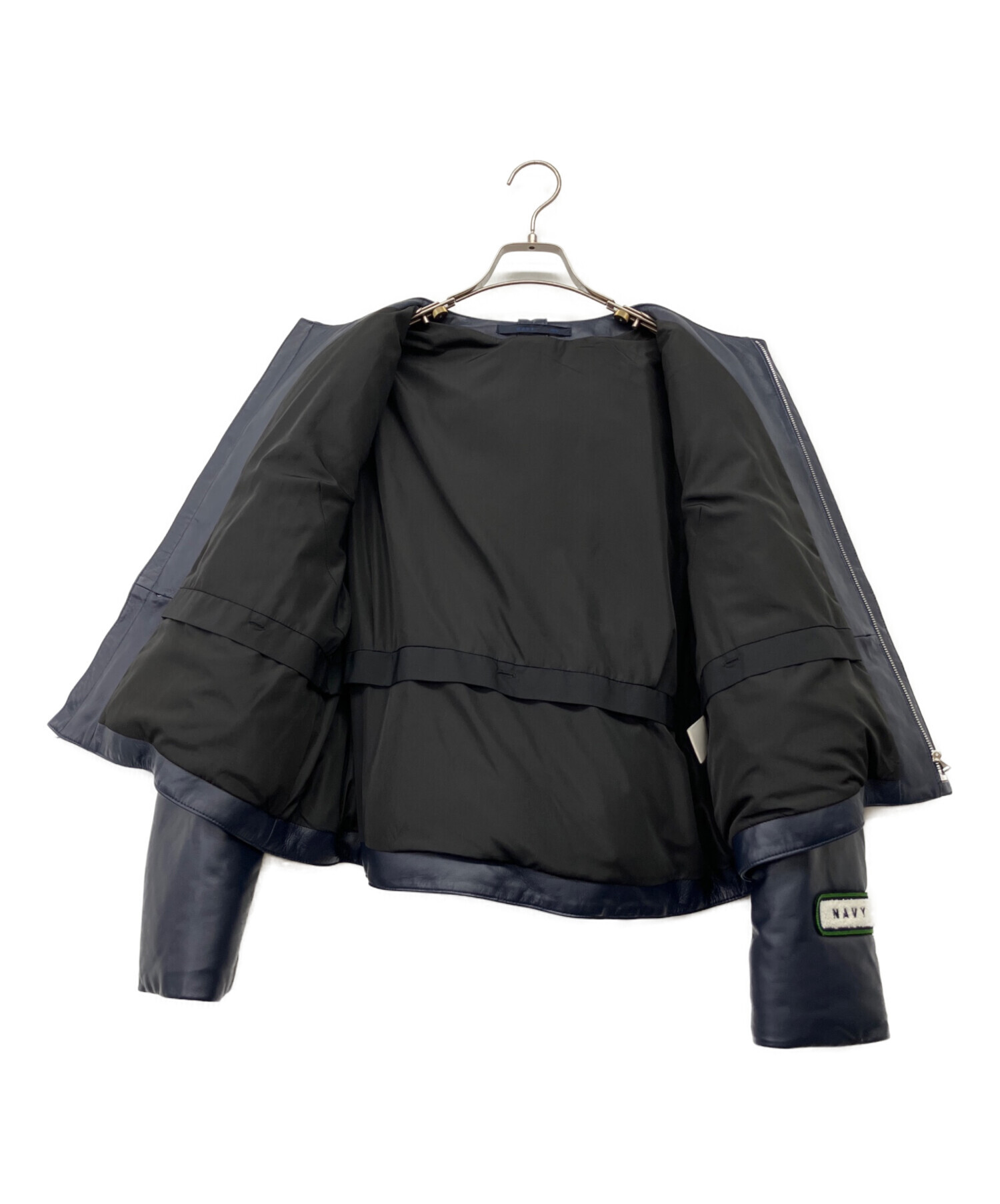 中古・古着通販】NAVY.WO (ネイビー・ウォ) ダウンマフラー付ノー