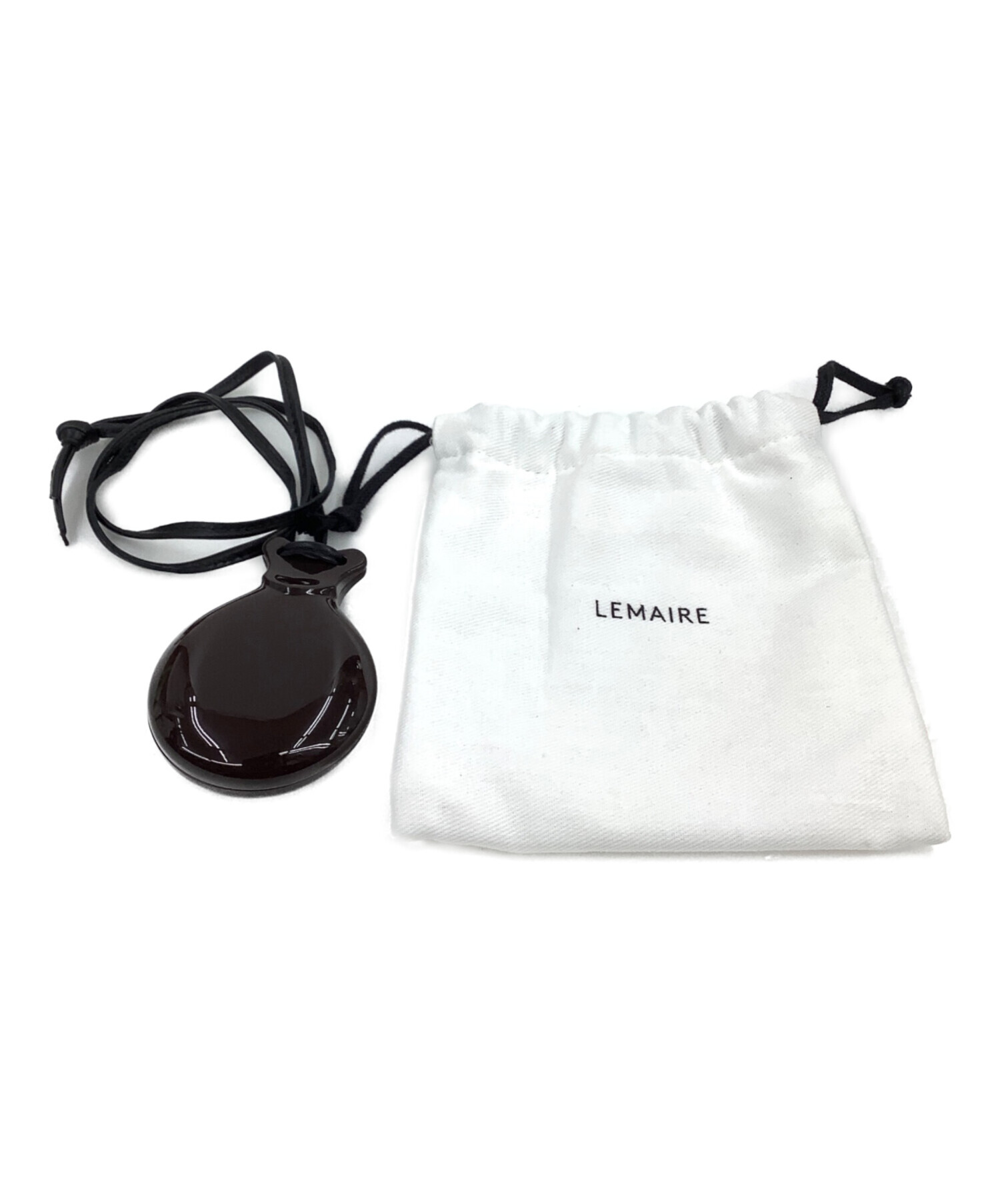 中古・古着通販】LEMAIRE (ルメール) カスタネットネックレス ダーク