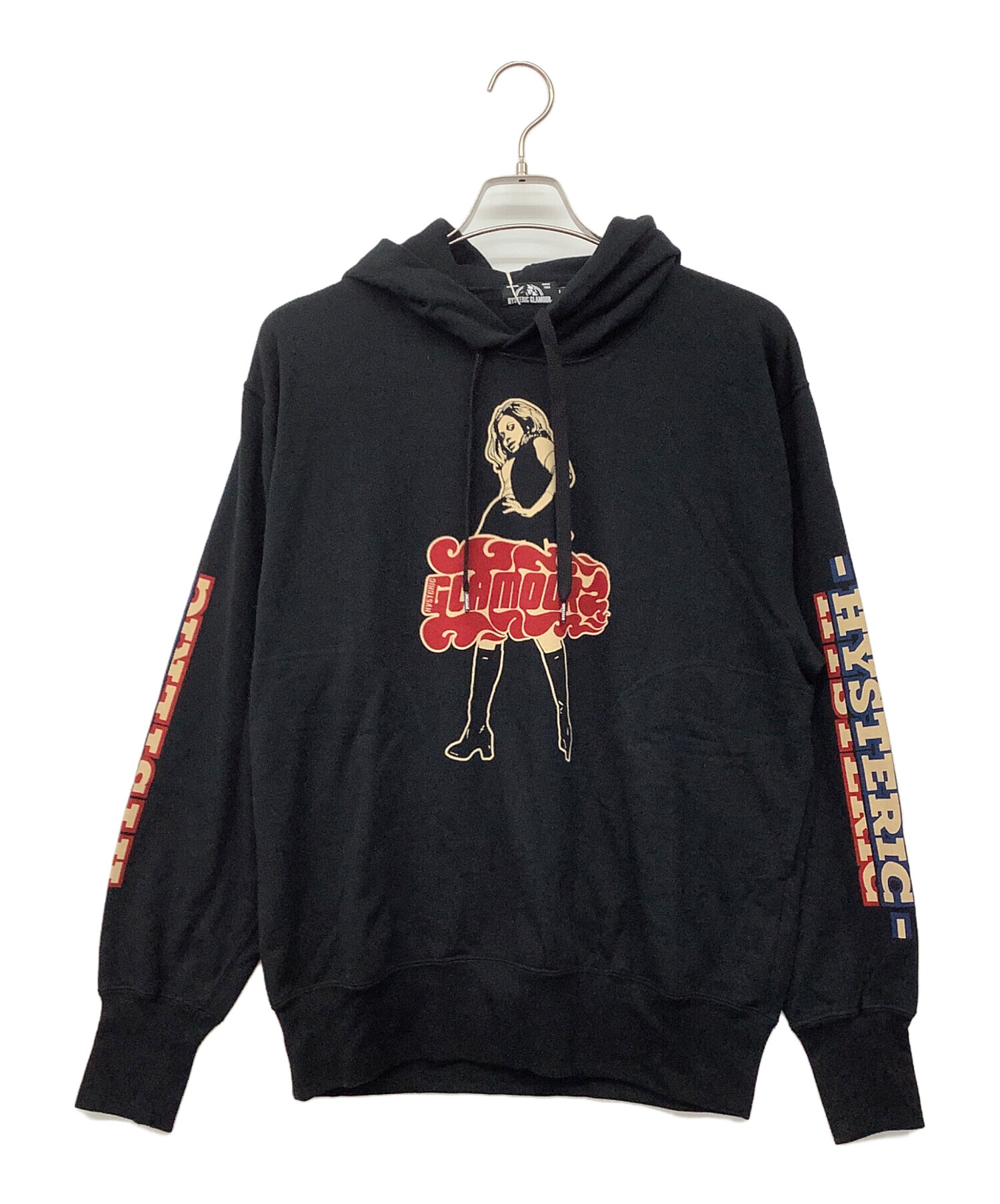 【美品】ヒステリックグラマー　スウェット　ヴィクセンガール ロゴ プリント　近年 中古・古着通販】Hysteric Glamour (ヒステリックグラマー) VIXEN GIRL