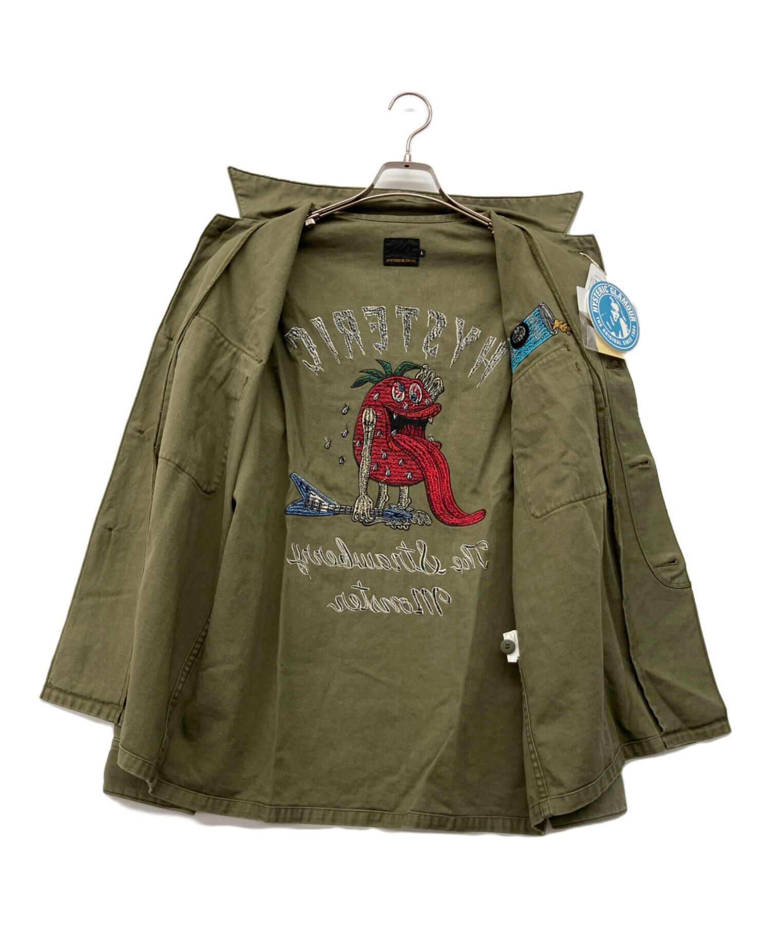 HYSTERIC GLAMOUR 刺繍ミリタリージャケット 中古・古着通販】Hysteric Glamour (ヒステリックグラマー) STRAWBERRY