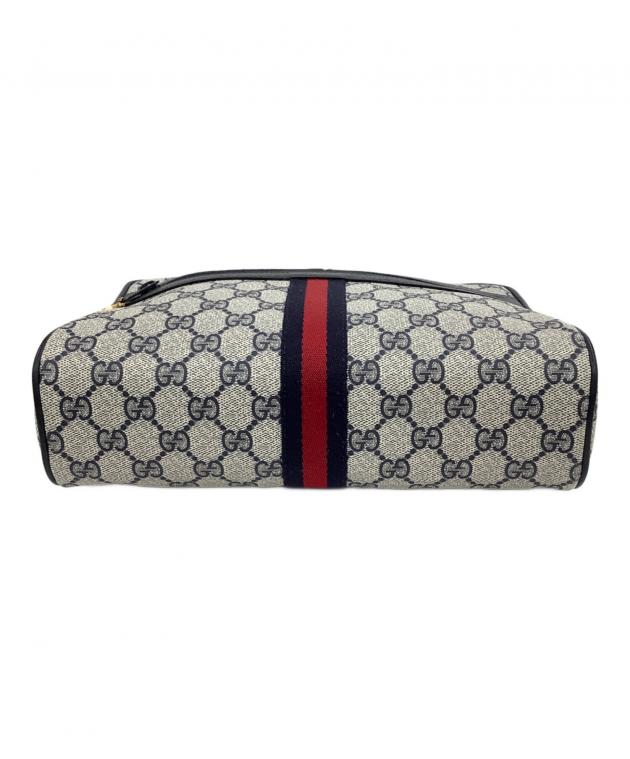 中古・古着通販】GUCCI (グッチ) 80's ショルダーバッグ グレー