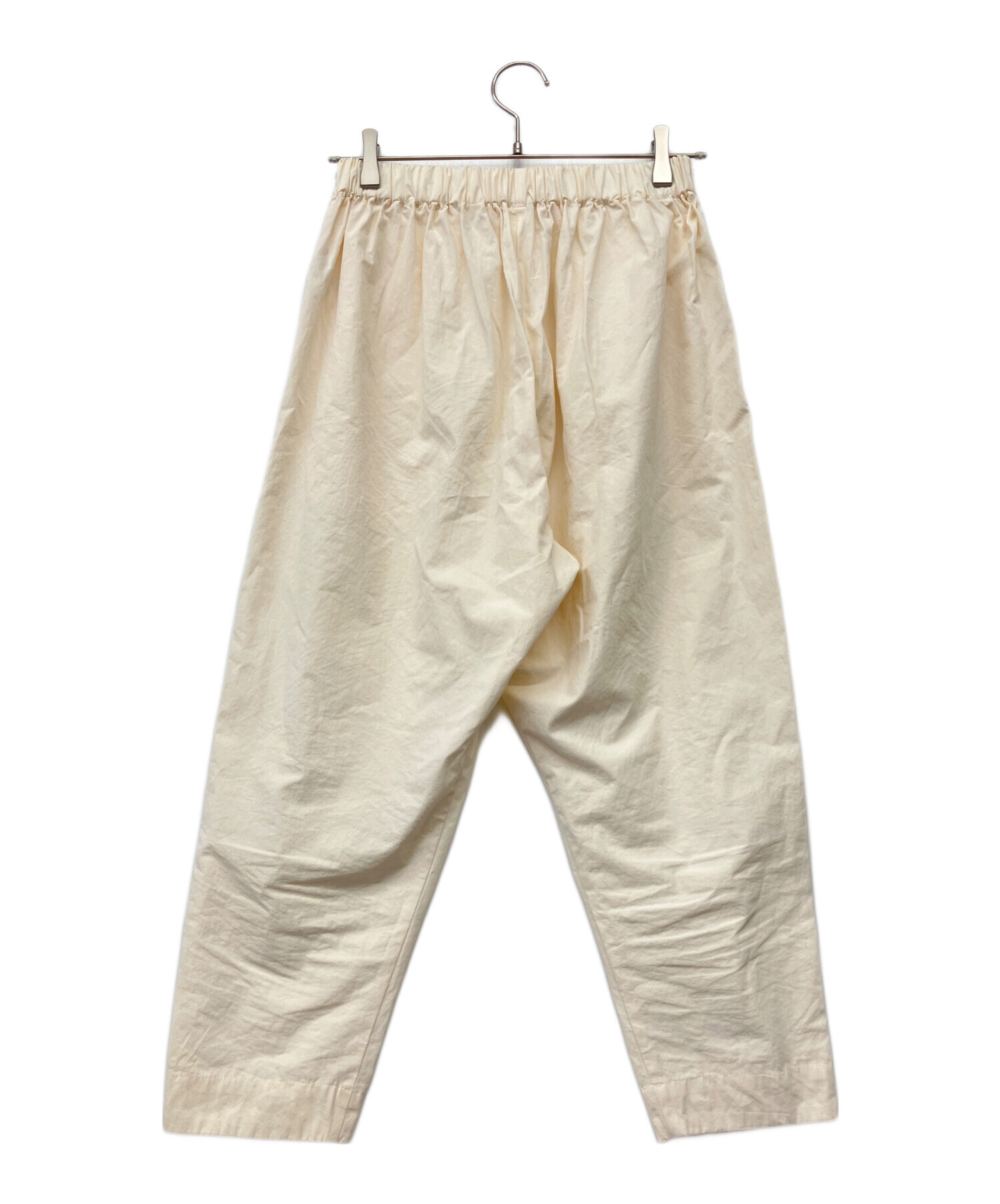 中古・古着通販】Yoli (ヨリ) コットンテーパードパンツ ベージュ