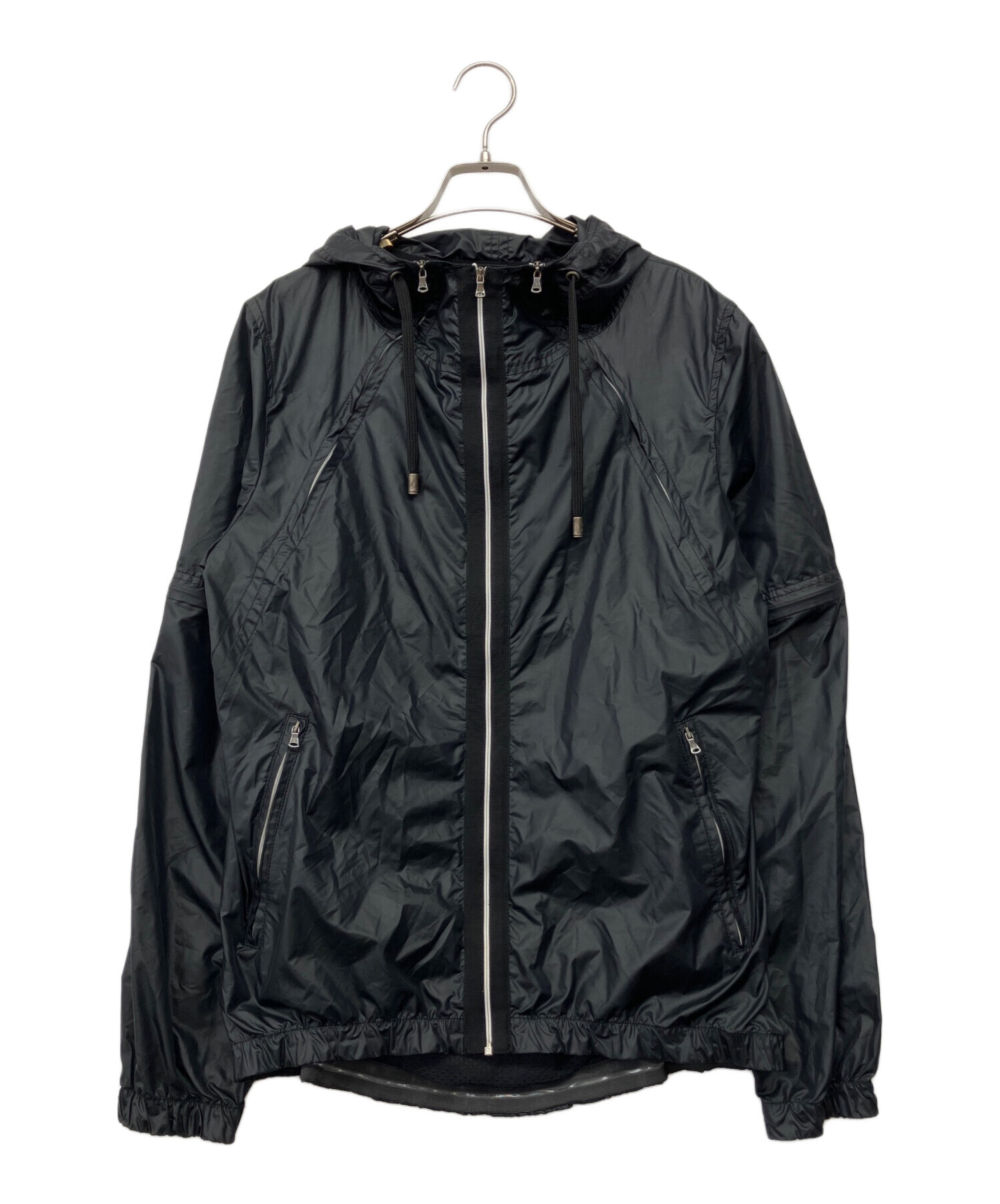 再再値下げDOLCE&GABBANA ブラックナイロンジャケット 中古・古着通販】D&G (ディーアンドジー) ナイロンジャケット ブラック