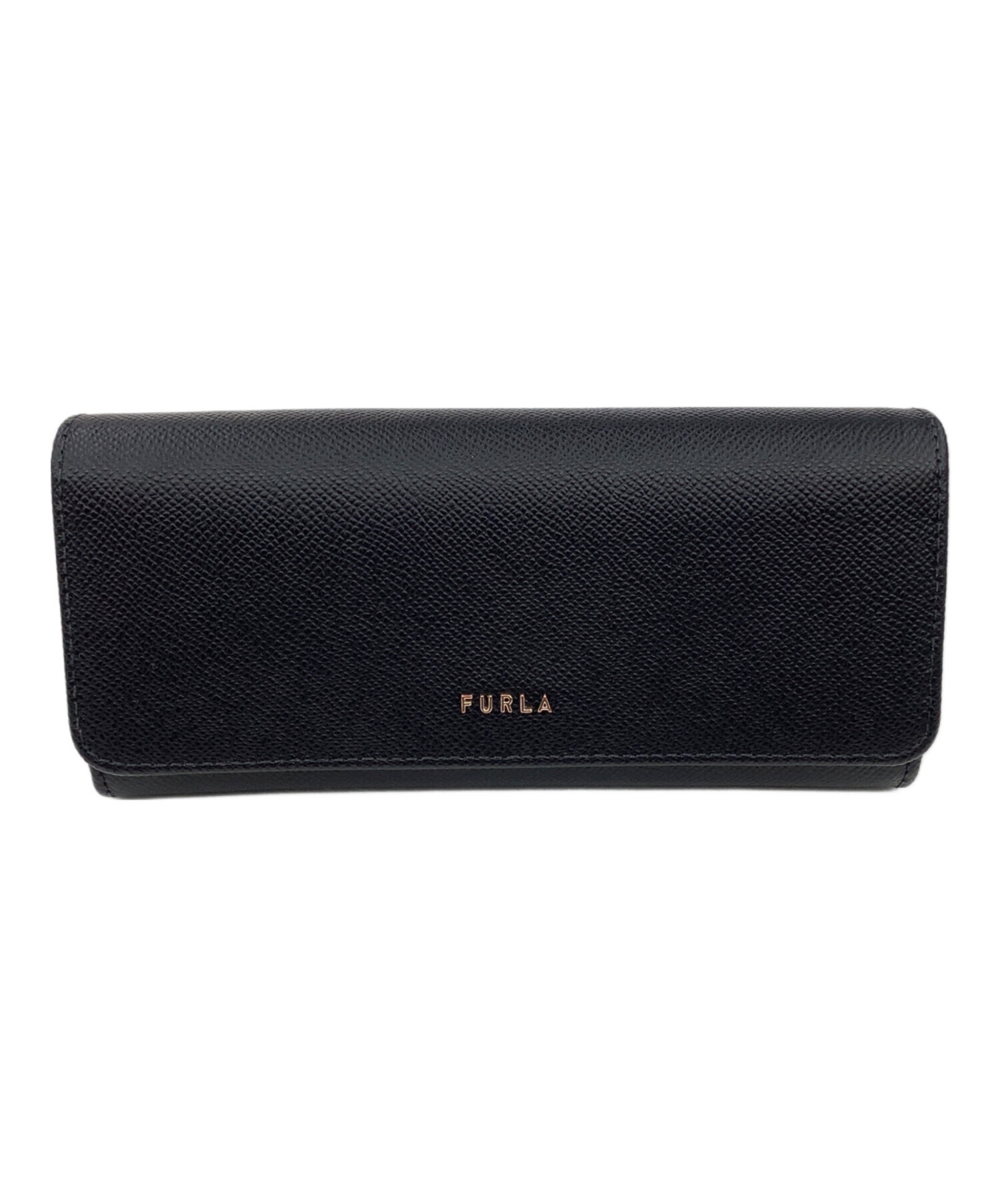 中古・古着通販】FURLA (フルラ) 長財布 ブラック｜ブランド・古着通販 