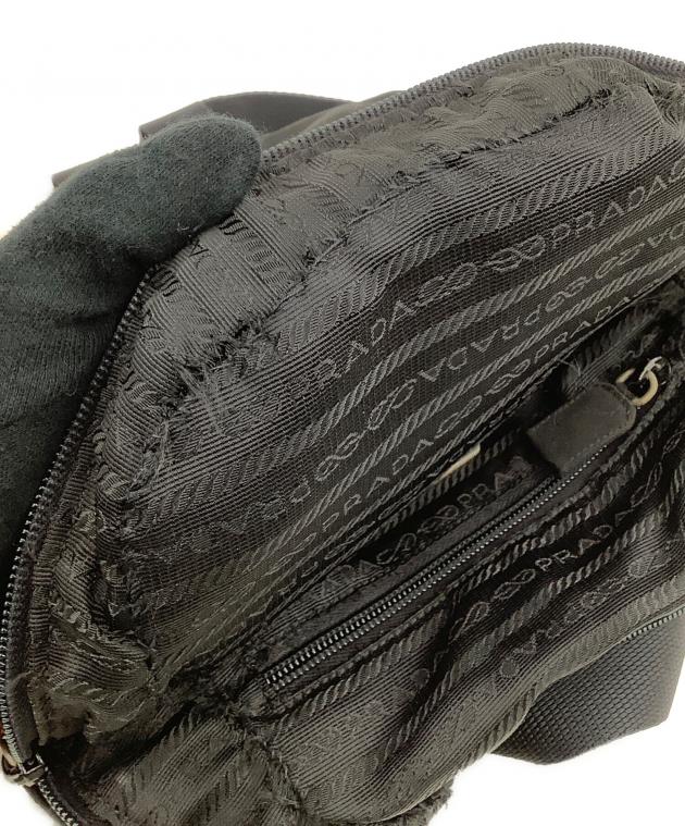 中古・古着通販】PRADA (プラダ) ミニリュック ブラック｜ブランド