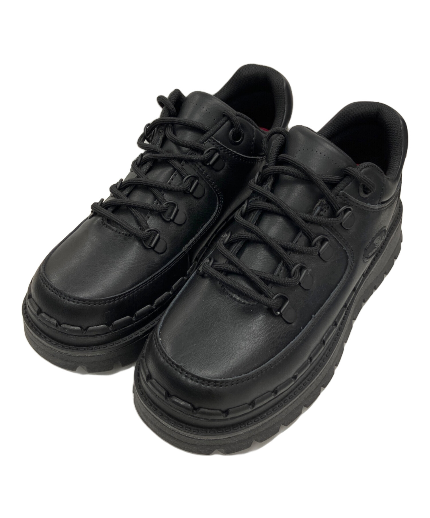 中古・古着通販】SKECHERS (スケッチャーズ) 厚底スニーカー ブラック 