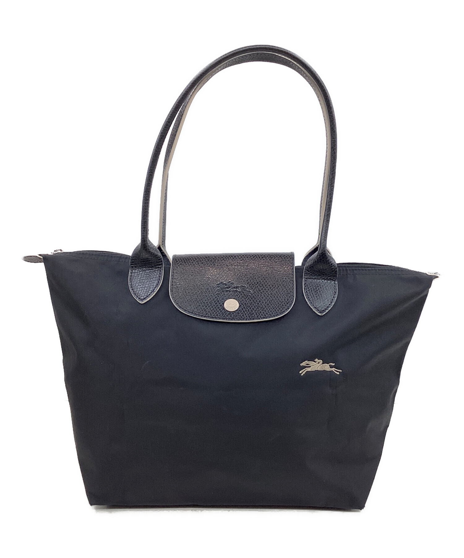 中古・古着通販】LONGCHAMP (ロンシャン) トートバッグ ブラック