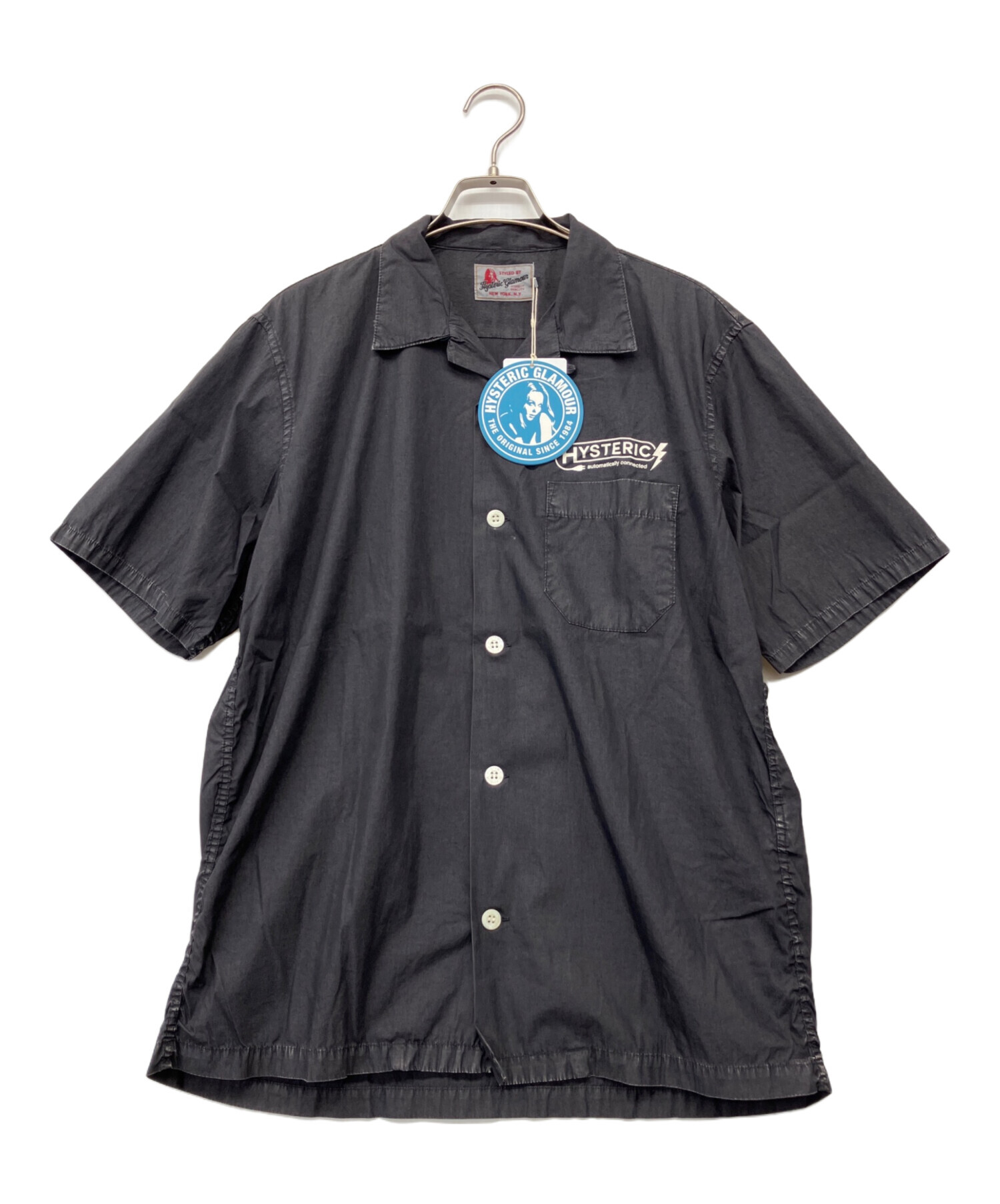 HYSTERIC GLAMOUR - ［新品］ヒステリックグラマー 半袖ワークシャツ 中古・古着通販】Hysteric Glamour (ヒステリックグラマー) 半袖ワーク