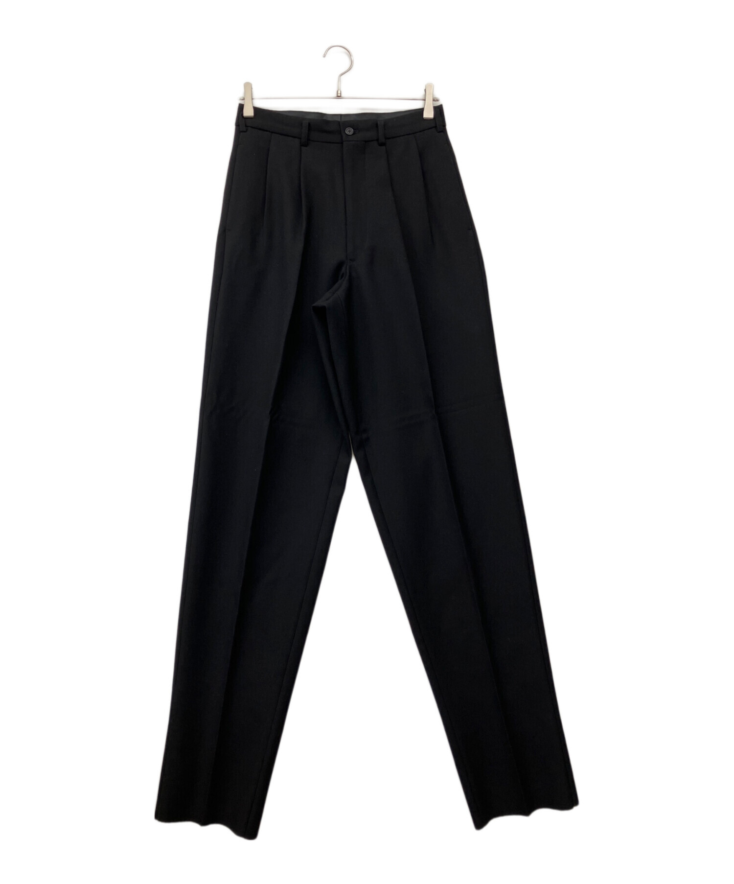 90’s archive Y's for men ウール ワークパンツブラック 中古・古着通販】Y'S for men (ワイズフォーメン) 90's ウール