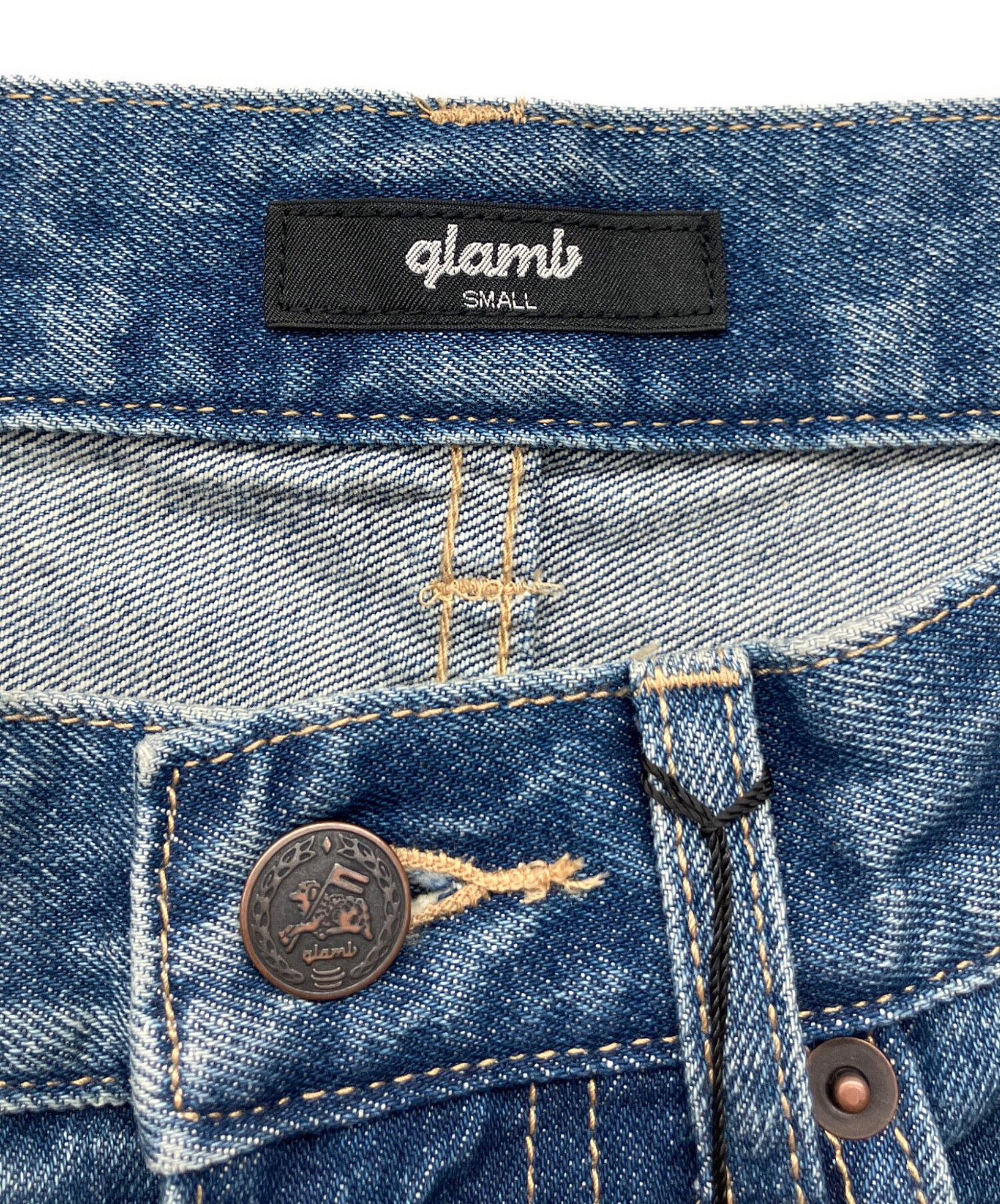 中古・古着通販】glamb (グラム) Unplugged Poly Denim インディゴ 