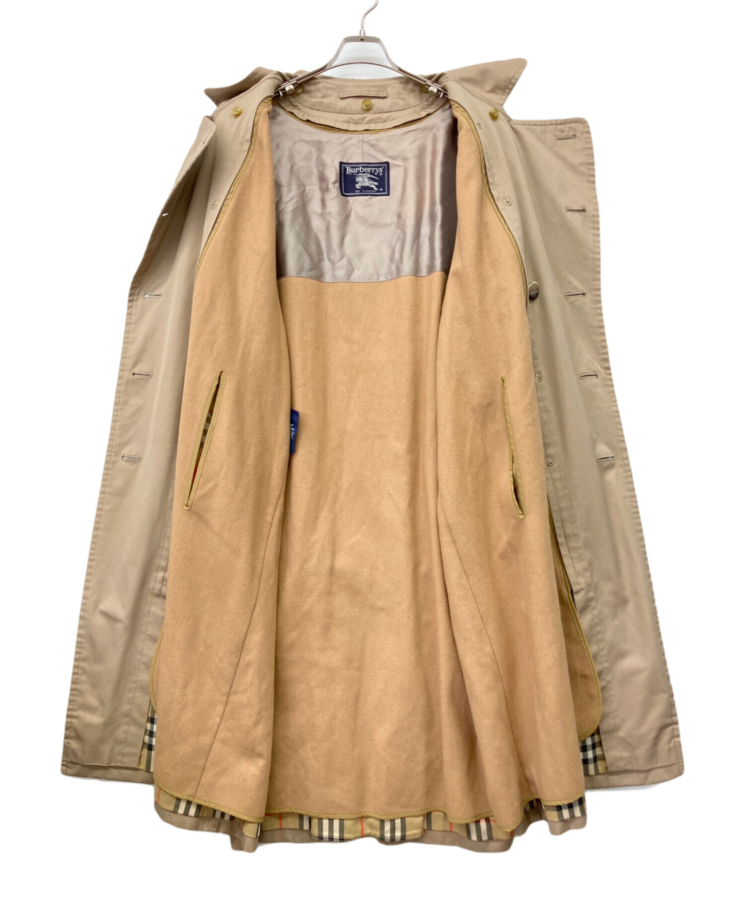 バーバリー　トレンチコート サイズ40 ライナー付き 中古・古着通販】Burberry's (バーバリーズ) 90's ライナー付トレンチ