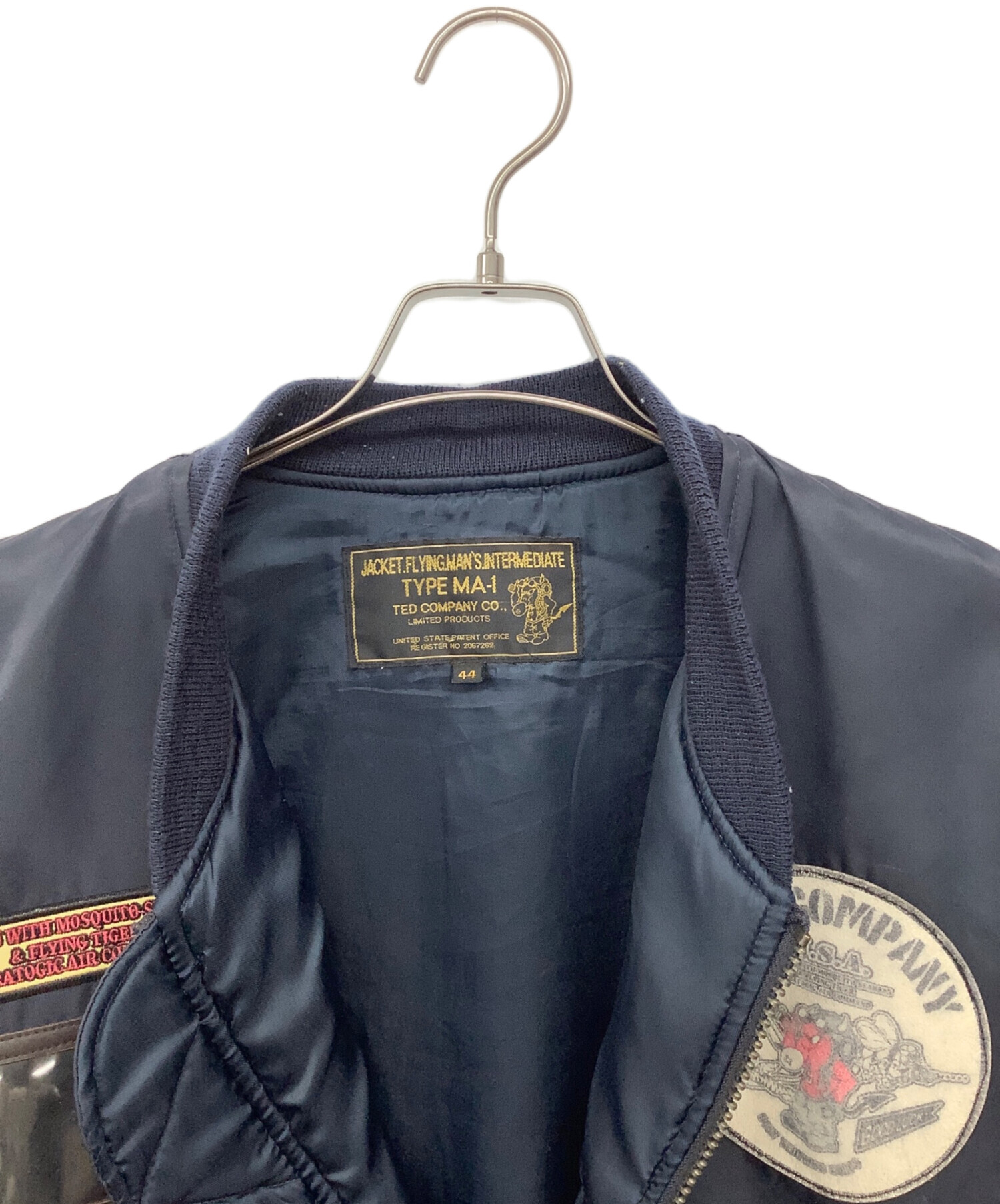中古・古着通販】TEDMAN (テッドマン) MA-1ジャケット ネイビー サイズ