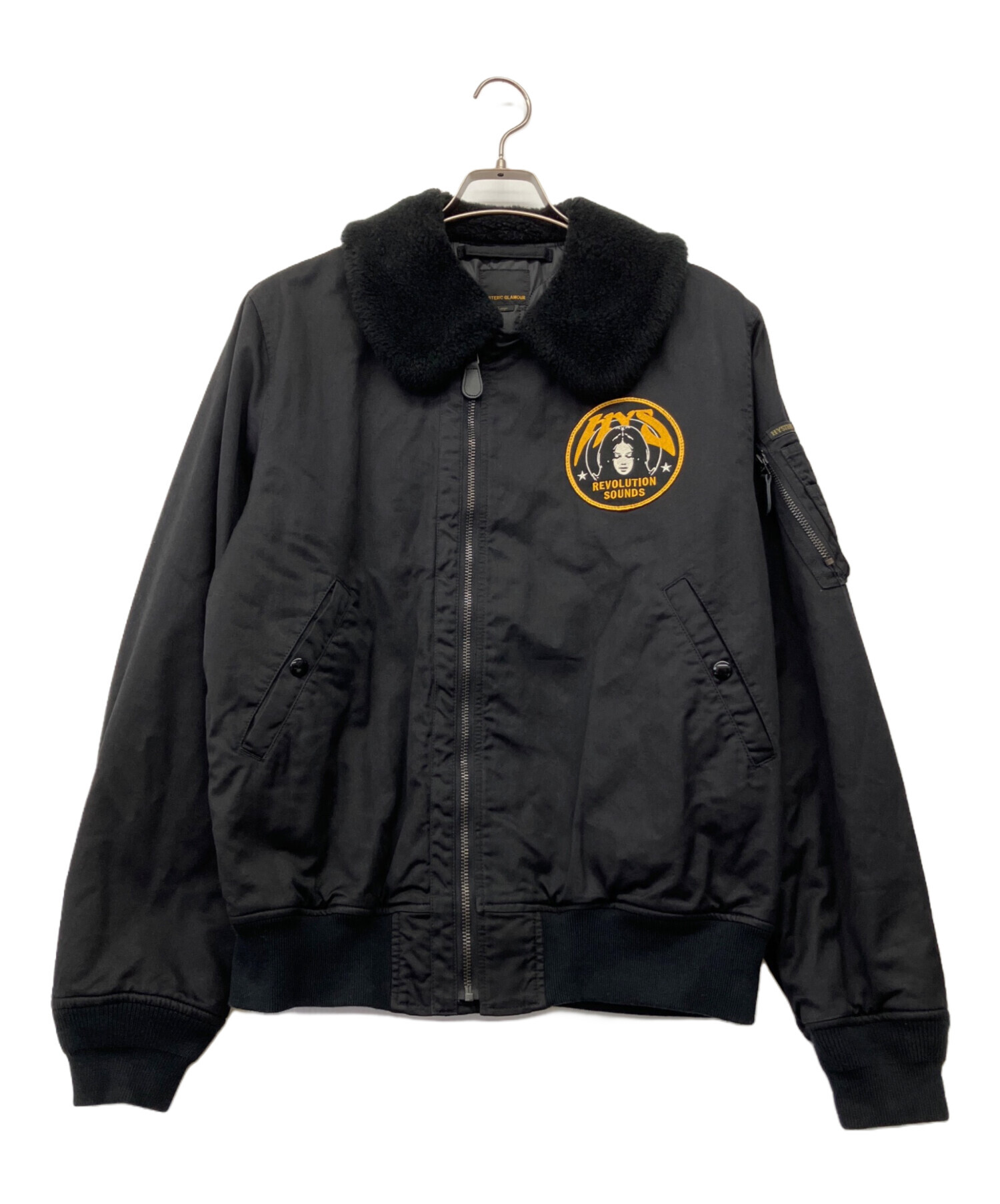 HYSTERIC GLAMOUR ミリタリー ジャケット パーカー ワッペン 中古・古着通販】Hysteric Glamour (ヒステリックグラマー) ワッペン B