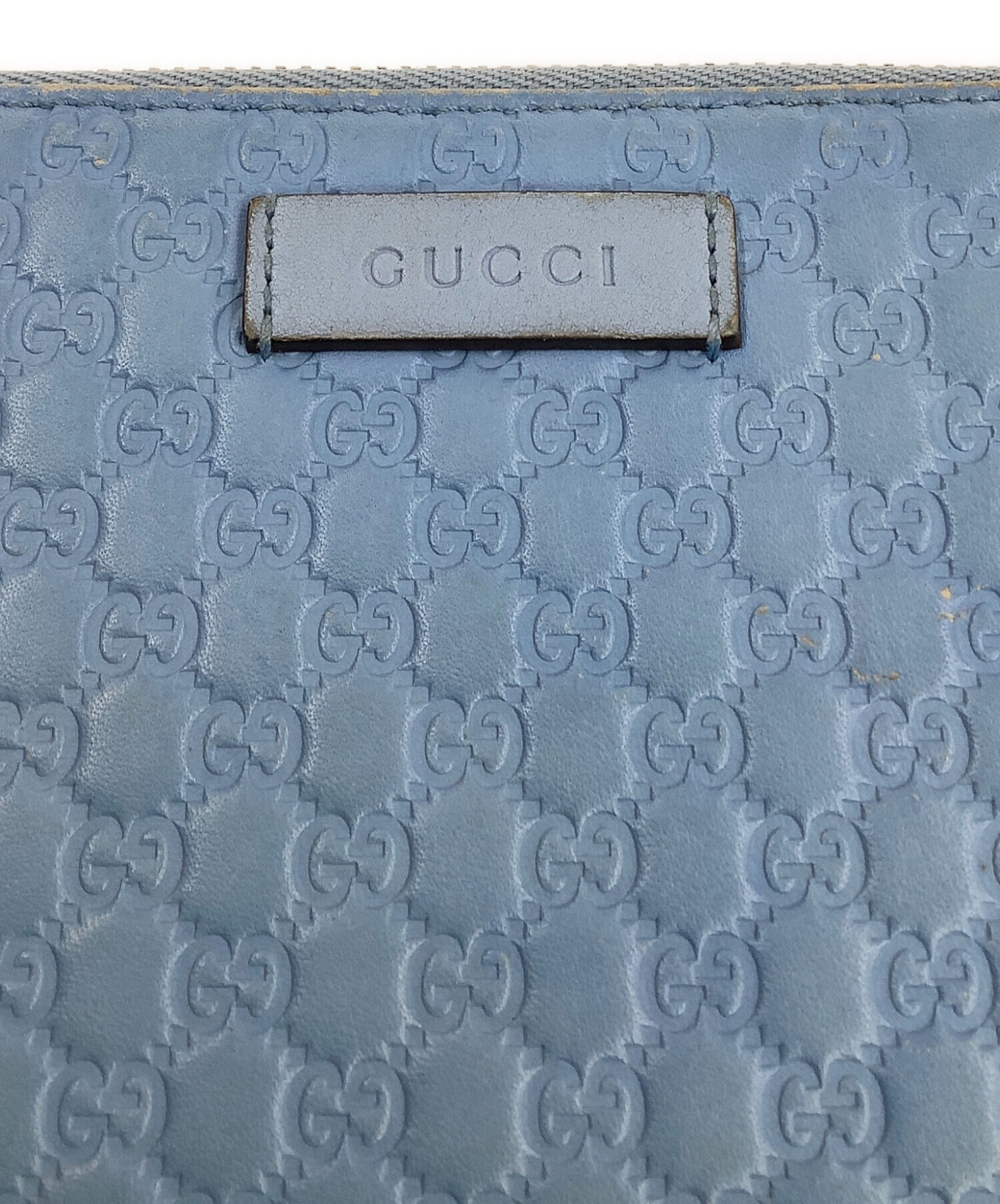 中古・古着通販】GUCCI (グッチ) ラウンドファスナー長財布 ライト