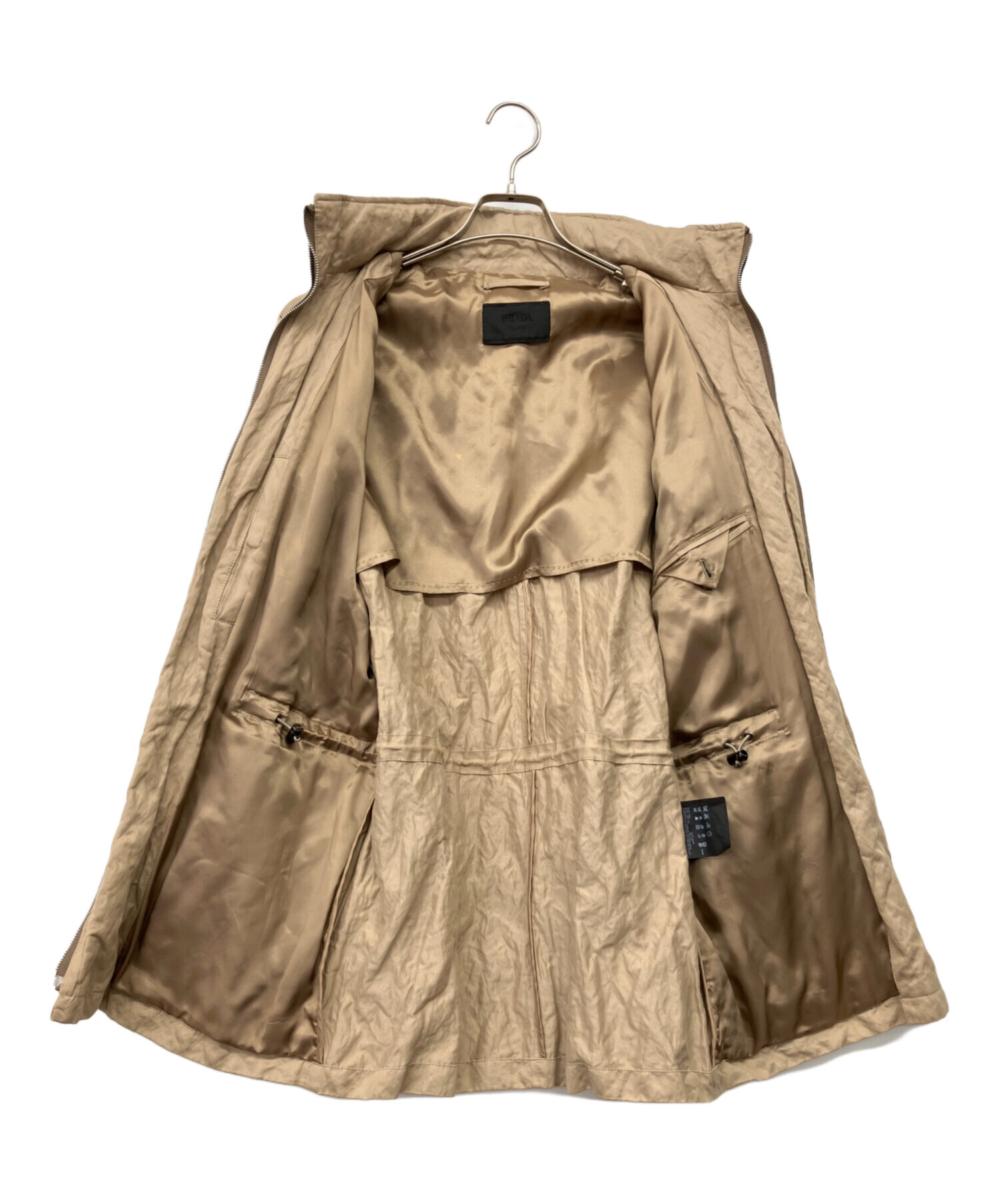 中古・古着通販】PRADA (プラダ) 00's シワ加工スタンドカラーコットン