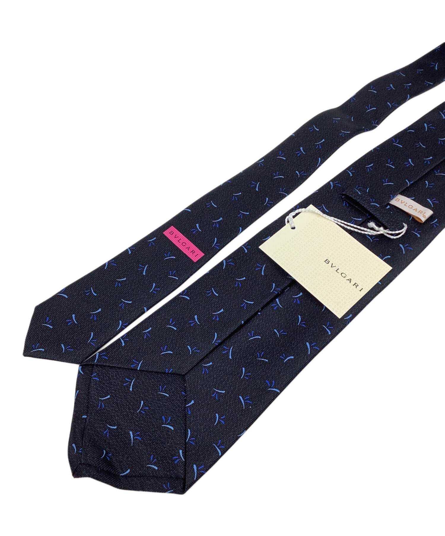 中古・古着通販】BVLGARI (ブルガリ) ネクタイ ブラック サイズ:不明