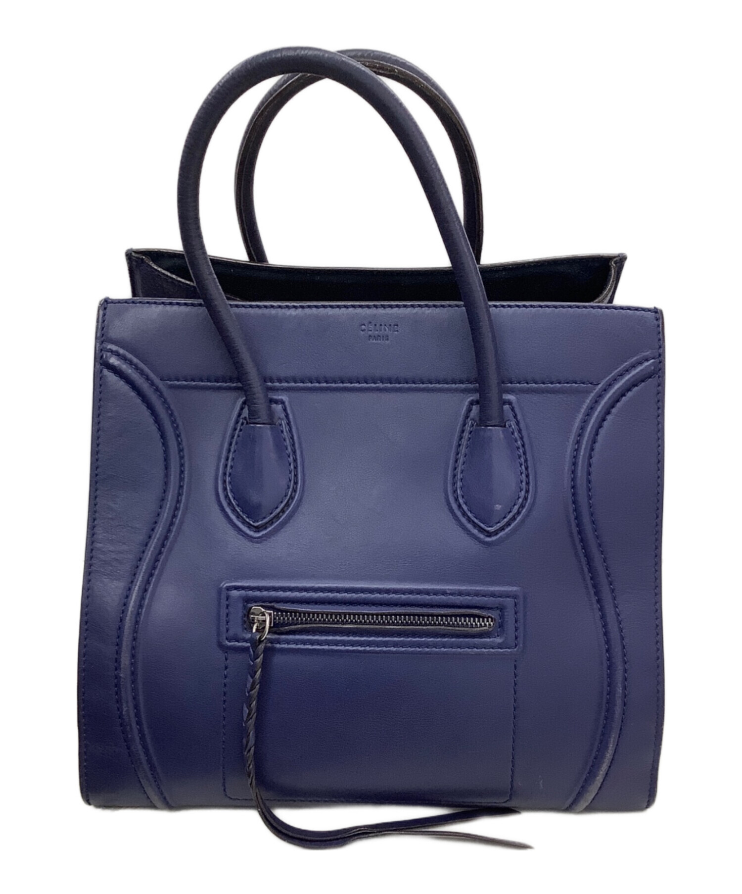 中古・古着通販】CELINE (セリーヌ) ラゲージ ファントム ネイビー