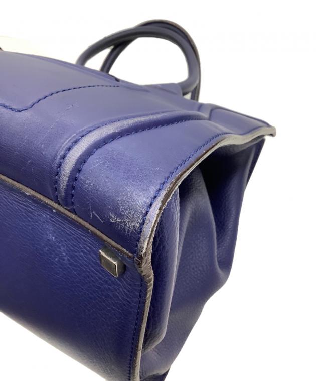 中古・古着通販】CELINE (セリーヌ) ラゲージ ファントム ネイビー