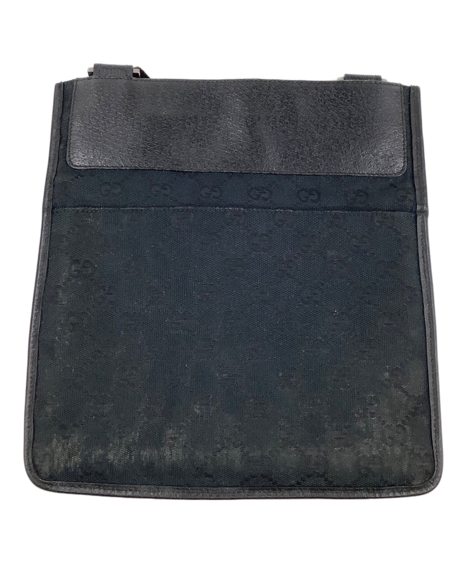 中古・古着通販】GUCCI (グッチ) ショルダーバッグ ブラック｜ブランド