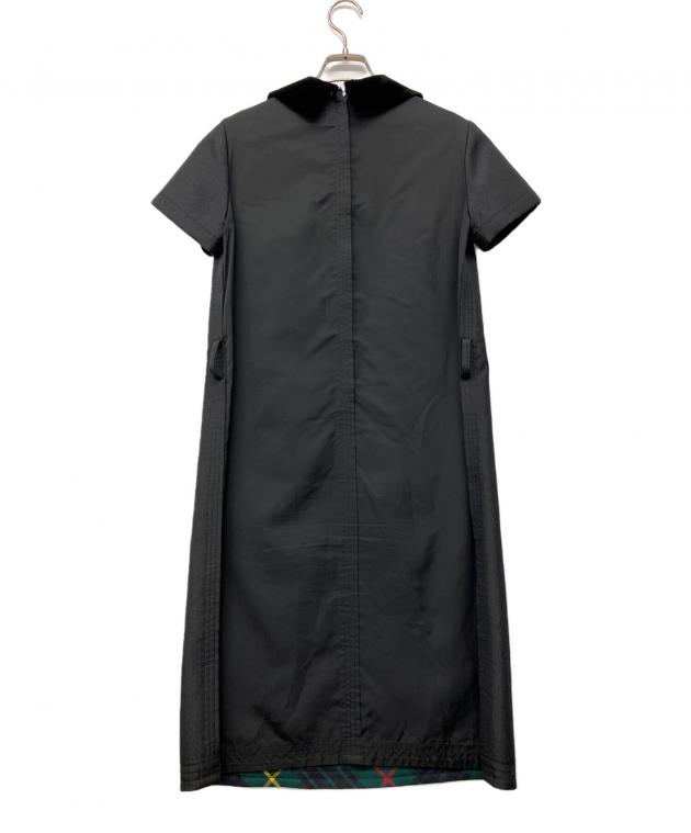 専用コムデギャルソン 1997アーカイブ 丸襟ロングワンピース アシンメトリー 中古・古着通販】tricot COMME des GARCONS (トリココムデギャルソン