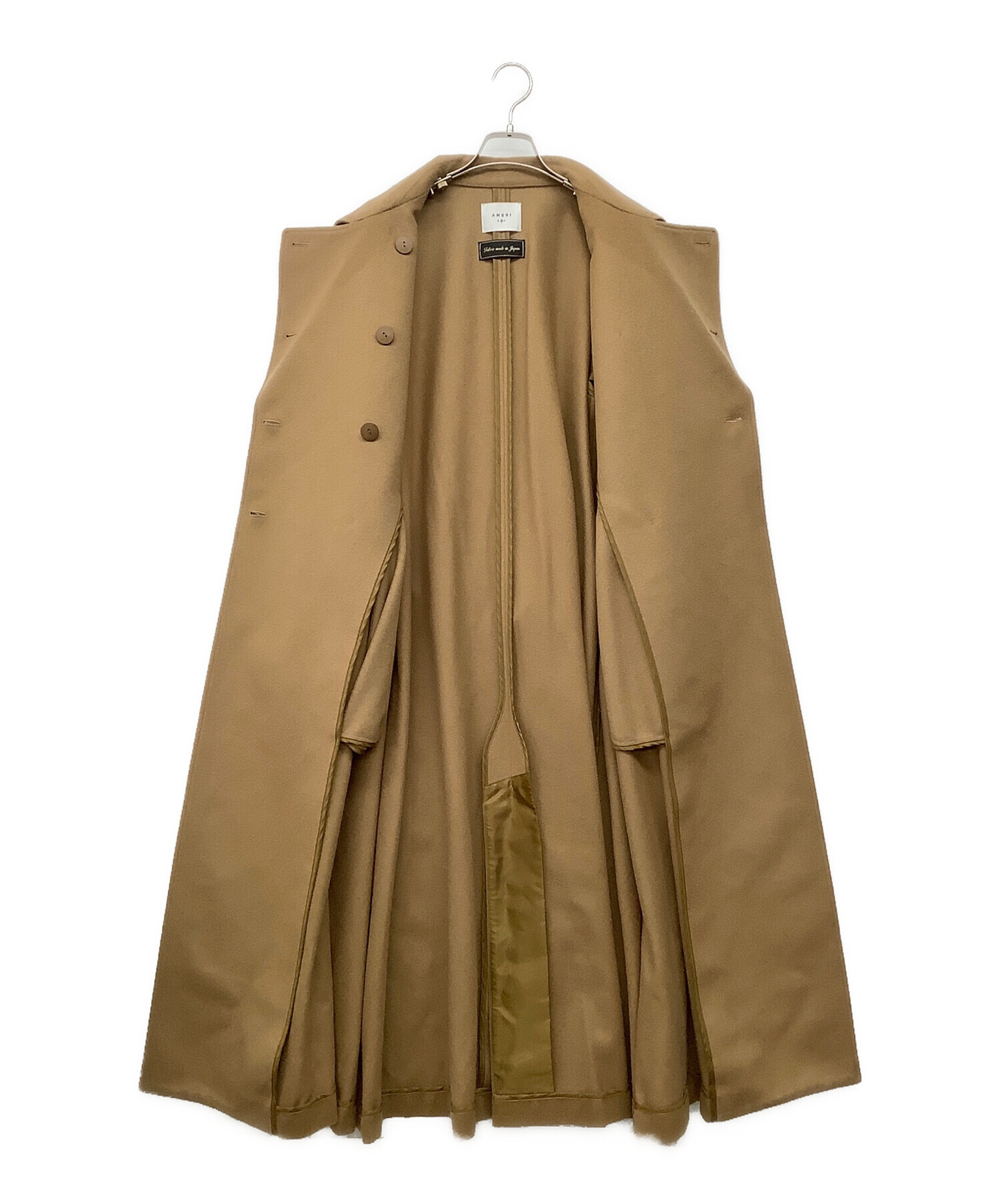Ameri　CHARME FLARE LONG COAT 中古・古着通販】AMERI (アメリ) CHARME FLARE LONG COAT ブラウン