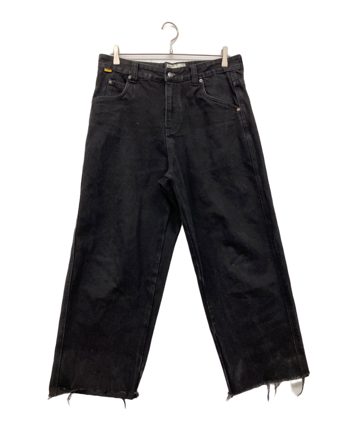 中古・古着通販】Dime (ダイム) ブラックデニムパンツ ブラック サイズ