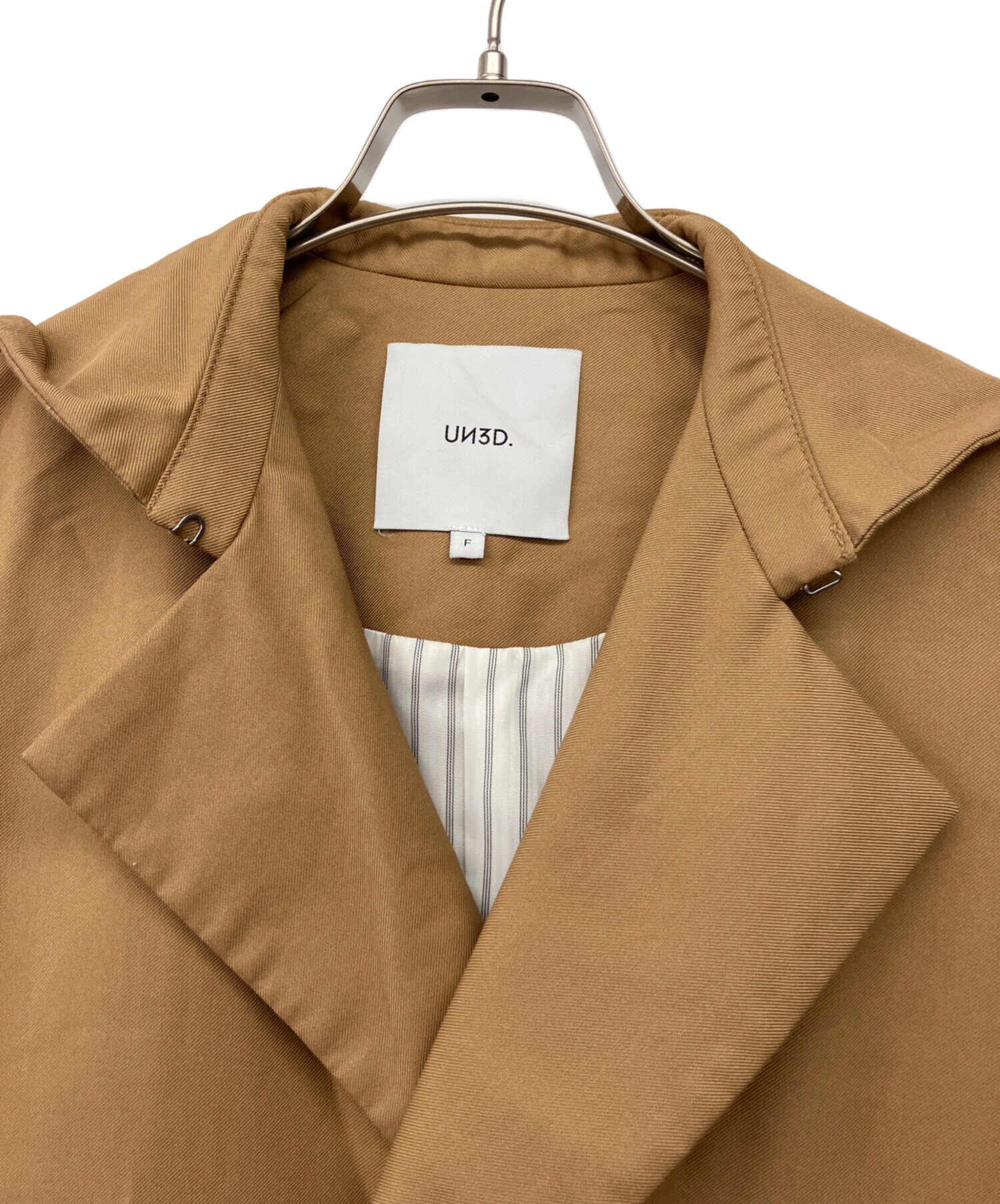中古・古着通販】UN3D. (アンスリード) LAYERED POCKET TRENCH CT