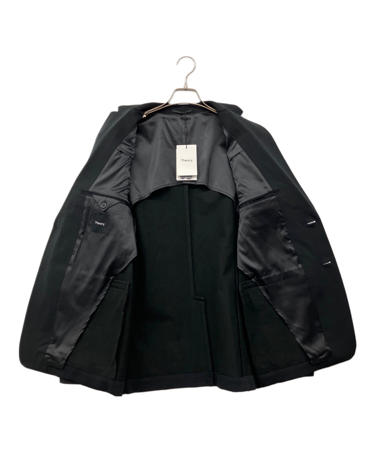 中古・古着通販】theory (セオリー) Clinton Blazer O ブラック サイズ