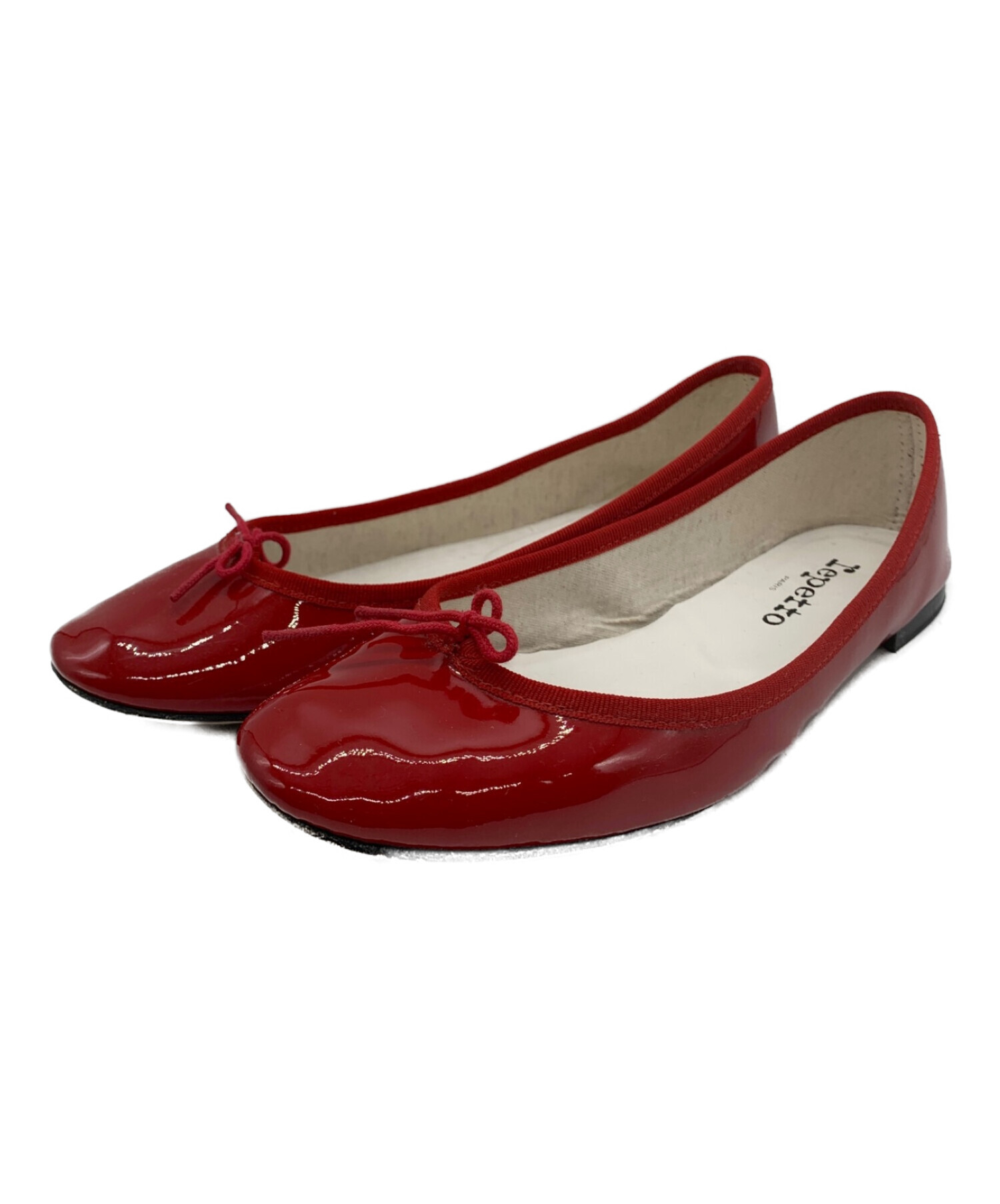 中古・古着通販】repetto (レペット) エナメルパンプス レッド 中古・古着通販】repetto (レペット) エナメルパンプス レッド