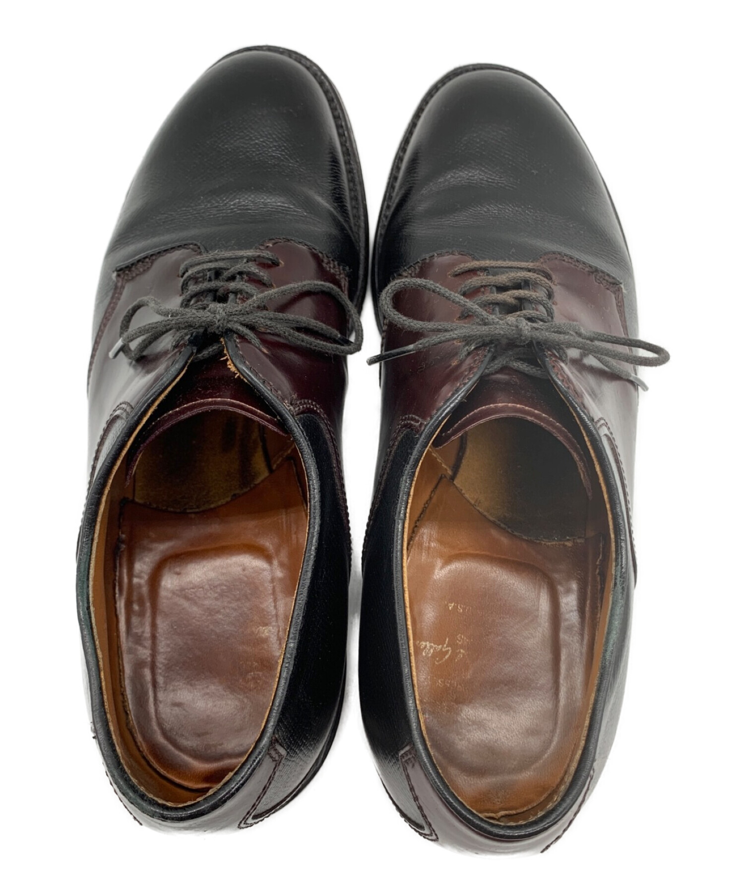 中古・古着通販】Alden (オールデン) レザーシューズ ブラック