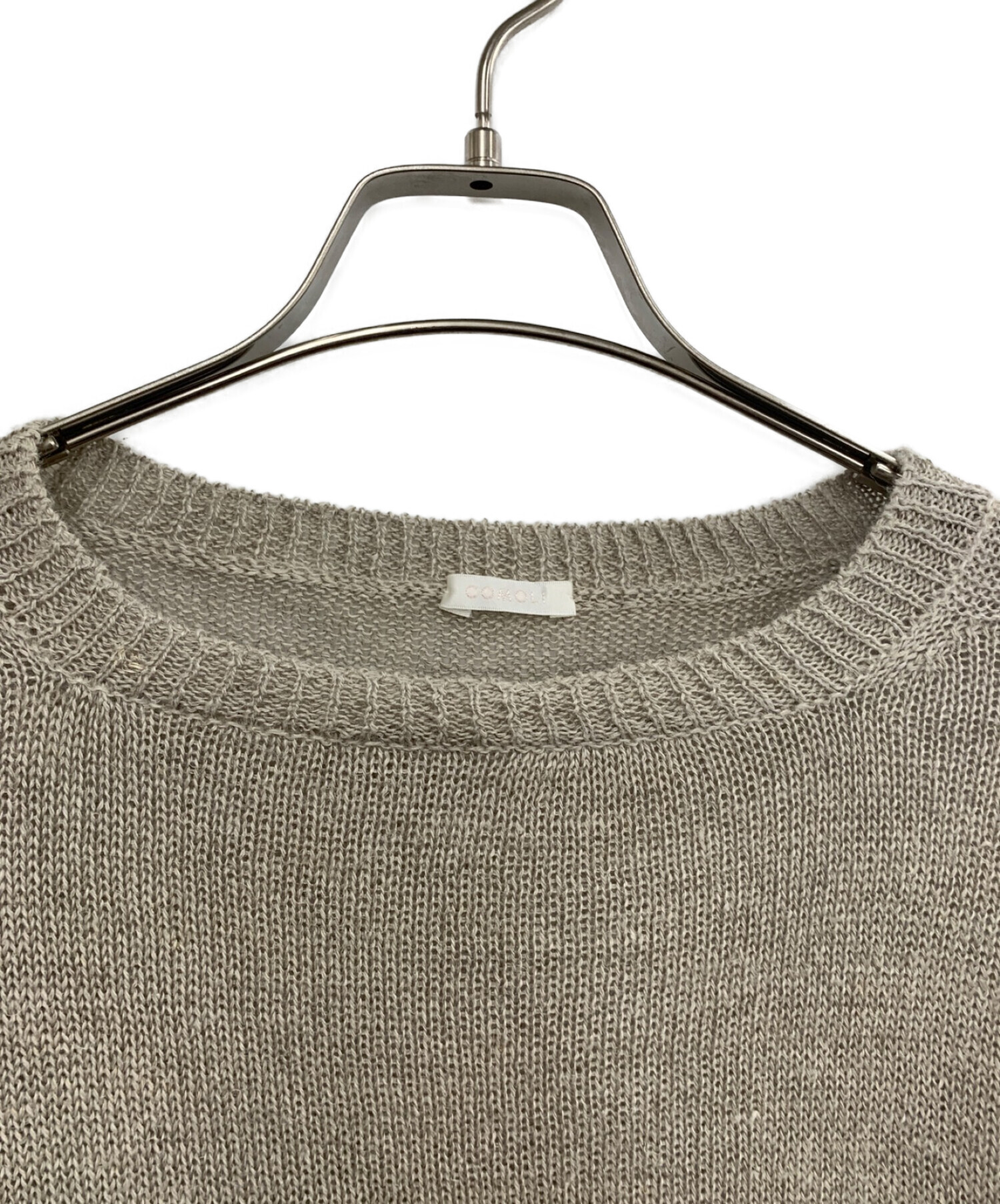 COMOLI ガンジーニット サマーニット 麻 ヘンプ COMOLI / コモリ | ヘンプ ガンジーニット - Hemp | 通販 - 正規