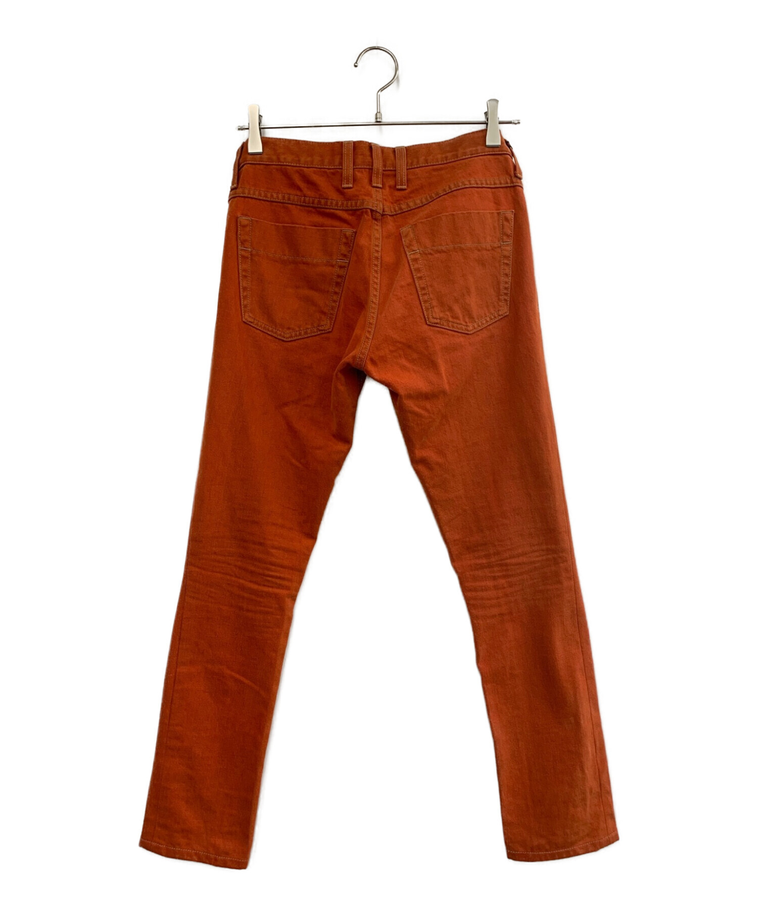 中古・古着通販】GUCCI (グッチ) スキニーパンツ オレンジ