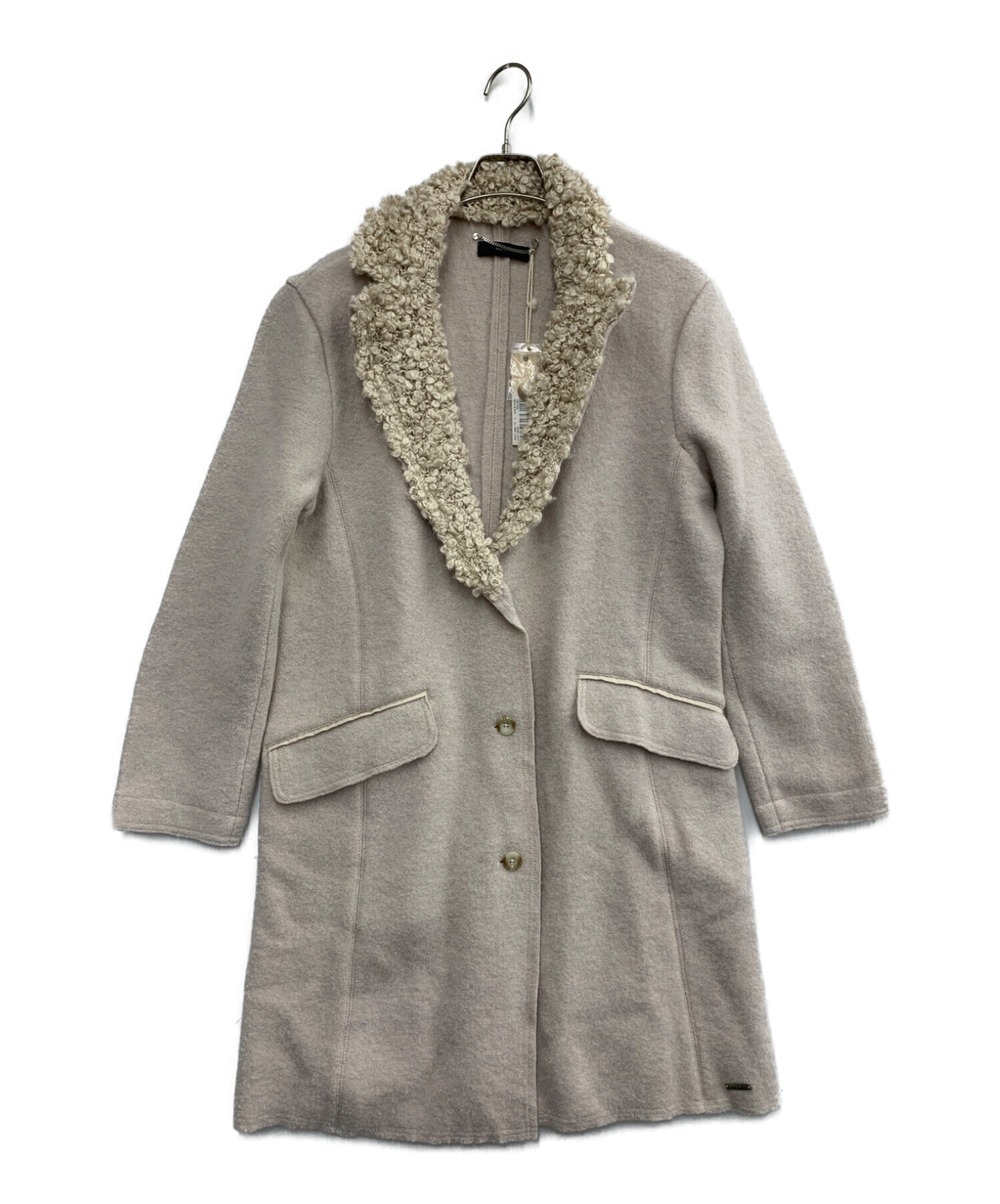 中古・古着通販】DIESEL (ディーゼル) ウールコート ライトピンク 