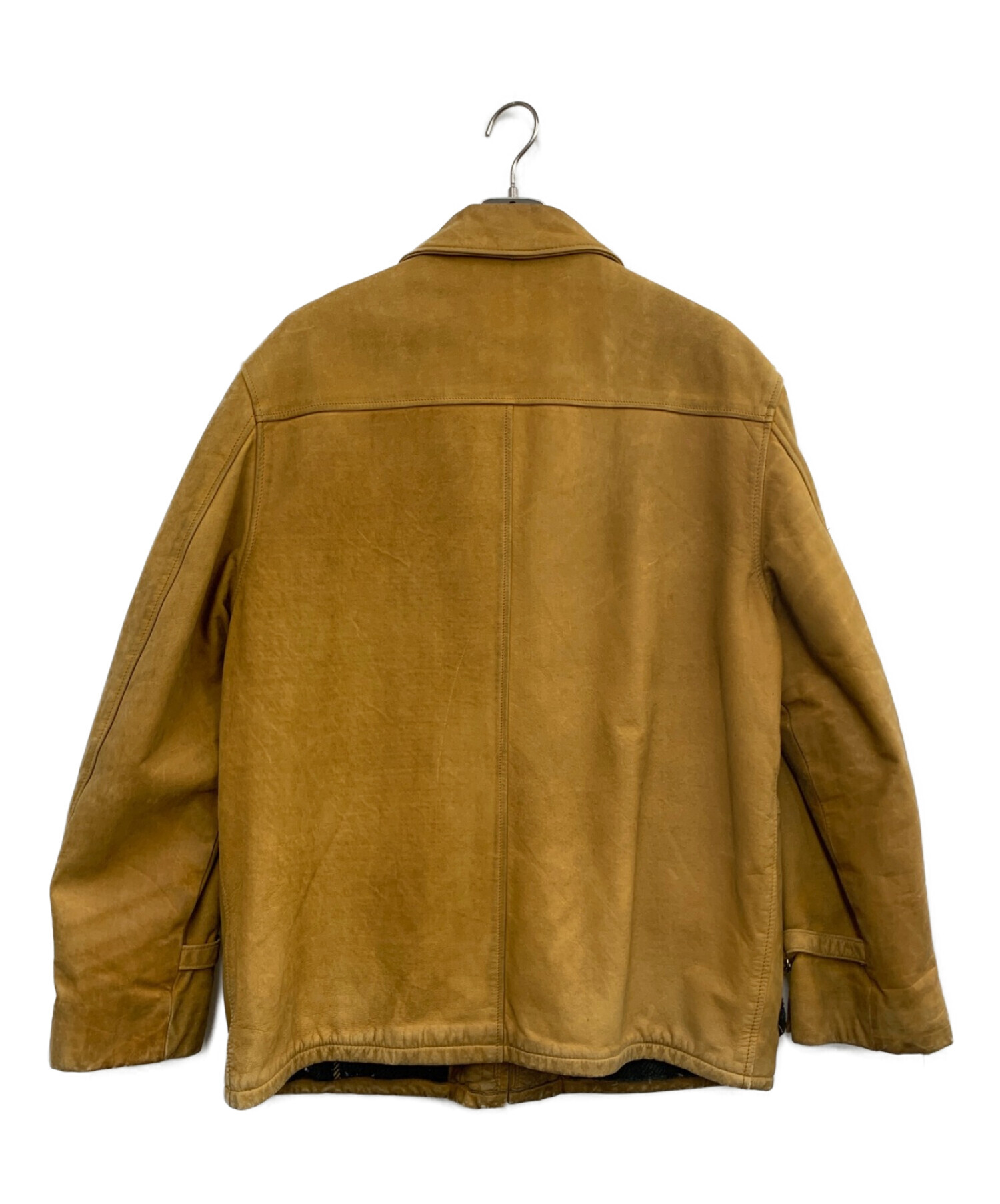 中古・古着通販】Schott (ショット) レザージャケット ブラウン サイズ 