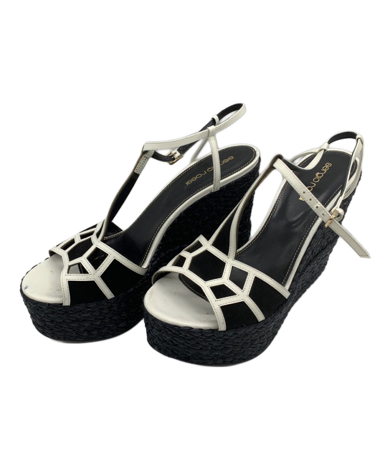 セルジオロッシ ミュール サンダル ブラック 38 セルジオロッシ ミュール サンダル ブラック 38