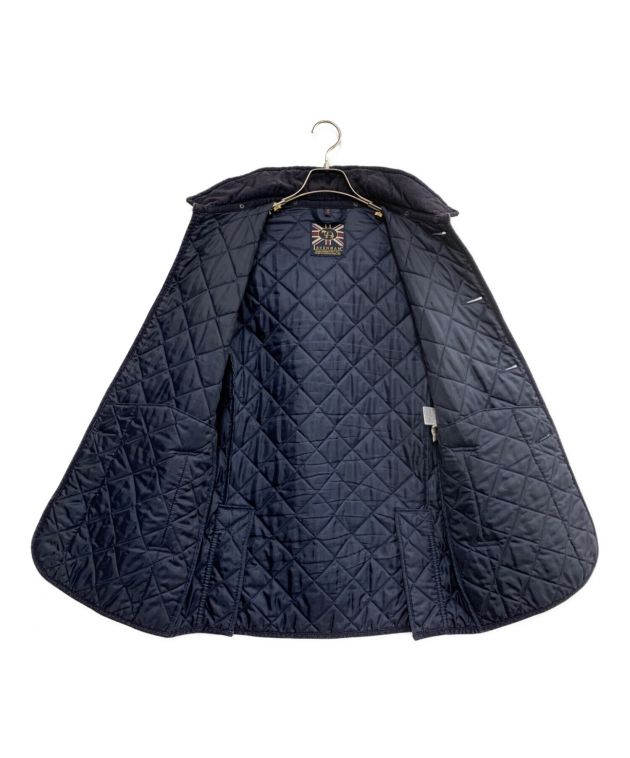 LAVENHAM キルティングコート ネイビー/グレー LAVENHAM（ラベンハム） キルティングコート ONE SIZE ネイビー