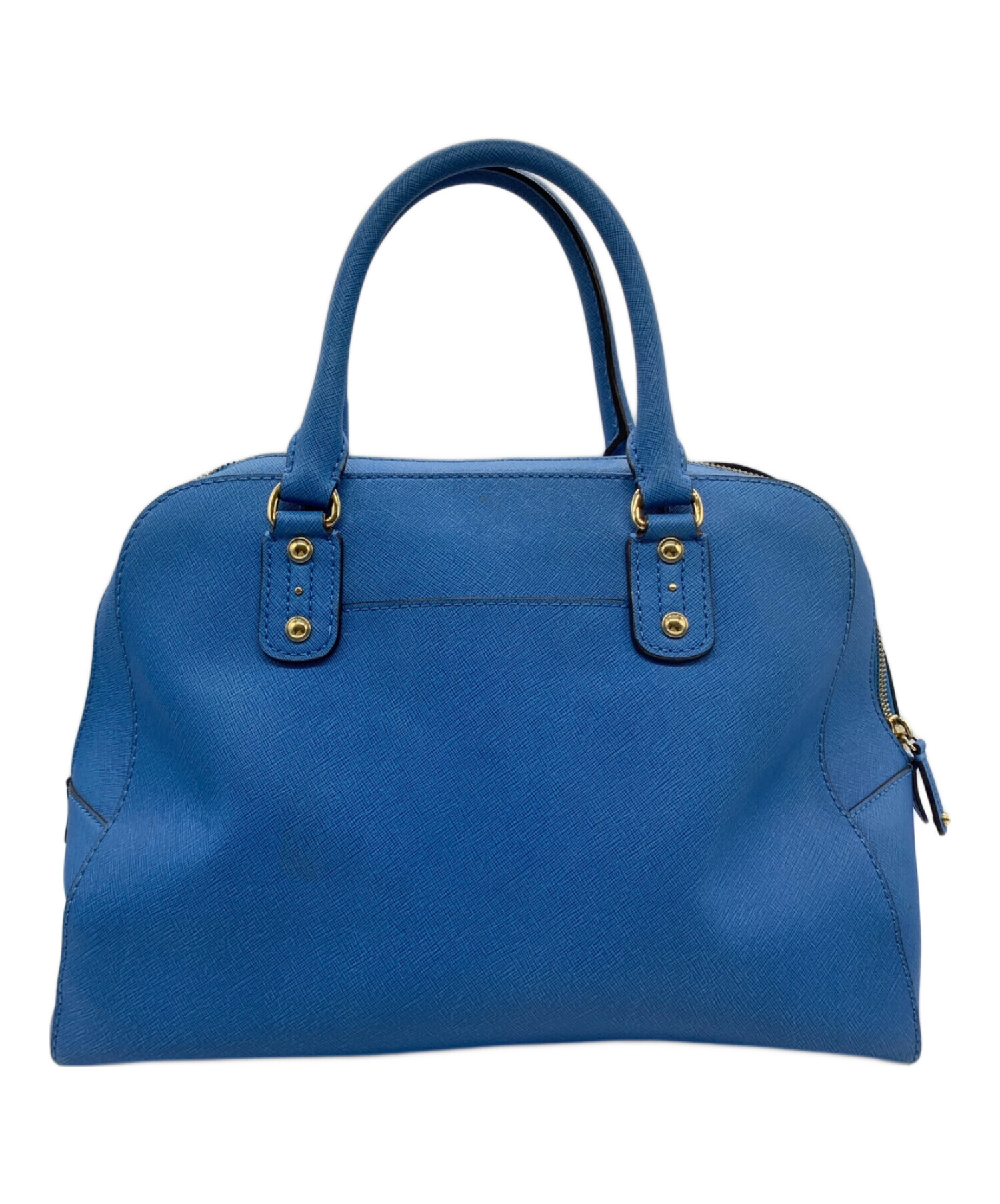 中古・古着通販】MICHAEL KORS (マイケルコース) ハンドバッグ ブルー 