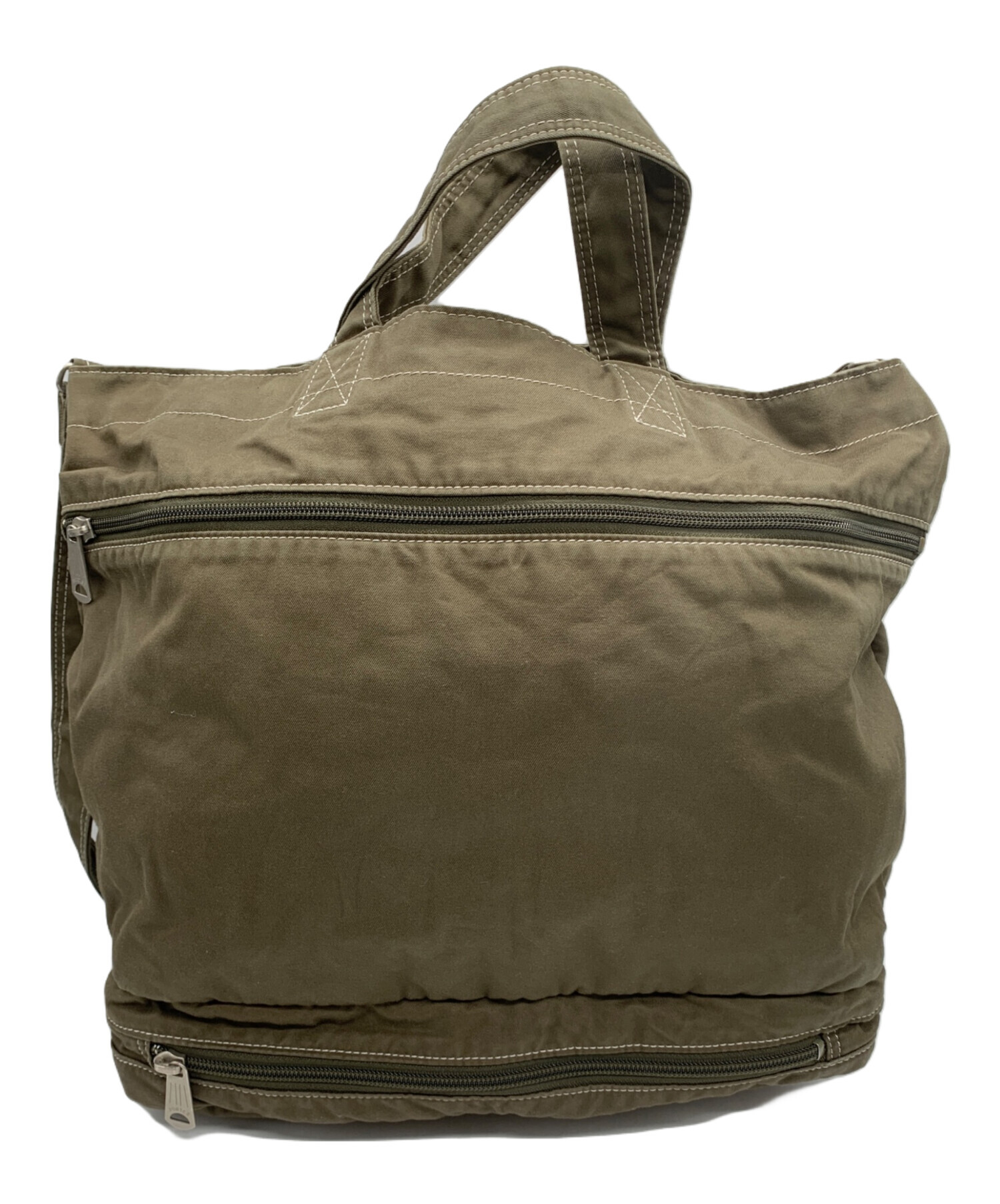 中古・古着通販】PORTER (ポーター) 2WAYショルダーバッグ カーキ 