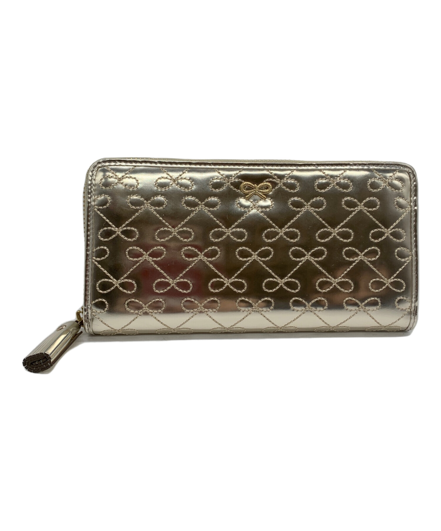 中古・古着通販】ANYA HINDMARCH (アニヤハインドマーチ) 長財布 