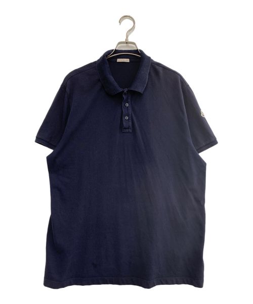 中古・古着通販】MONCLER (モンクレール) ポロシャツ ネイビー サイズ