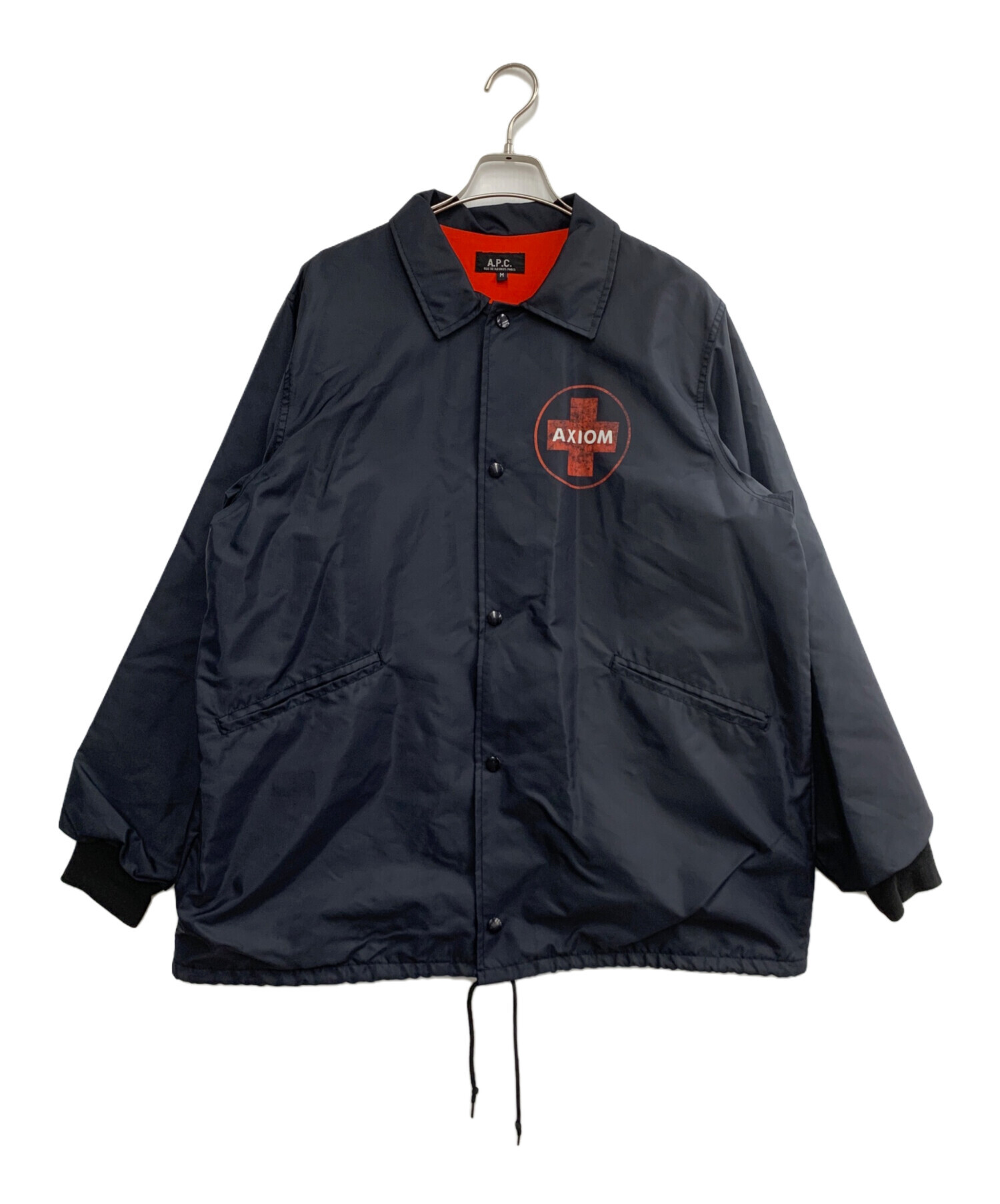 中古・古着通販】A.P.C. (アーペーセー) コーチジャケット ネイビー