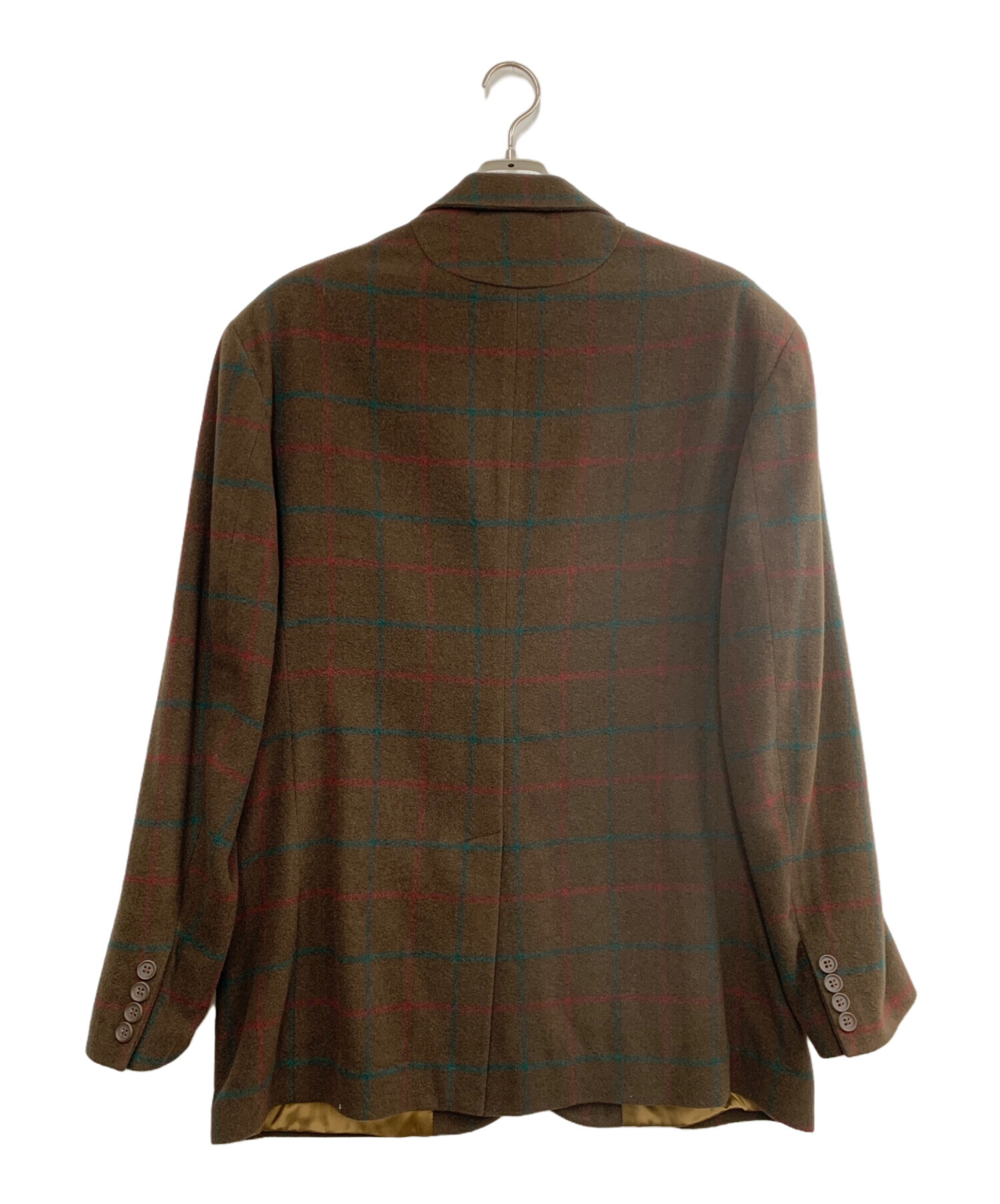 カステルバジャック Castelbajac コート サイズ52 ネイビー×ブラウン メンズ 冬物 カステルバジャック (3L) 春夏 2024 ストレッチ・メッシュ ブルゾン 52