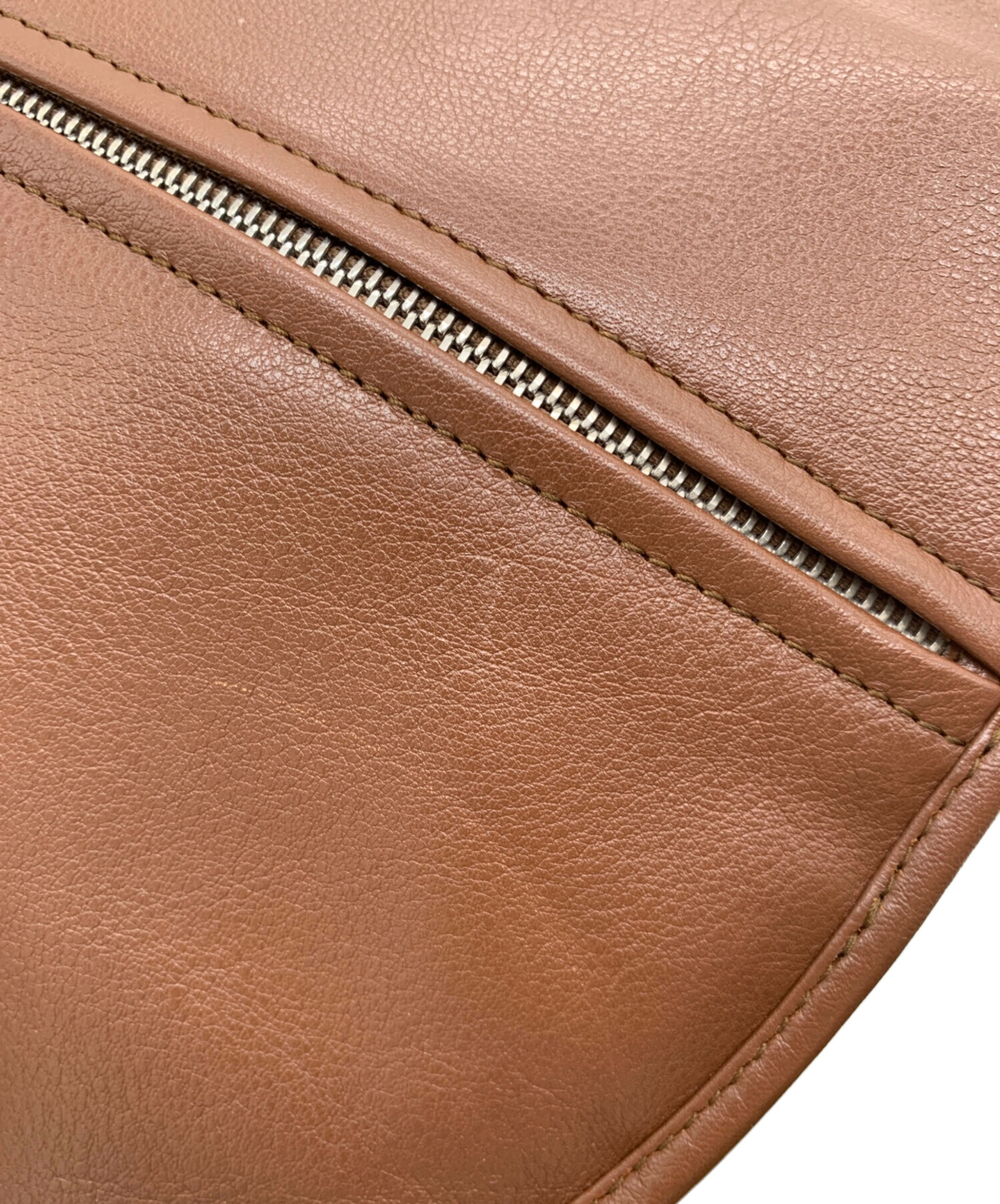 中古・古着通販】LOEWE (ロエベ) ヘリテージショルダーバッグ ブラウン