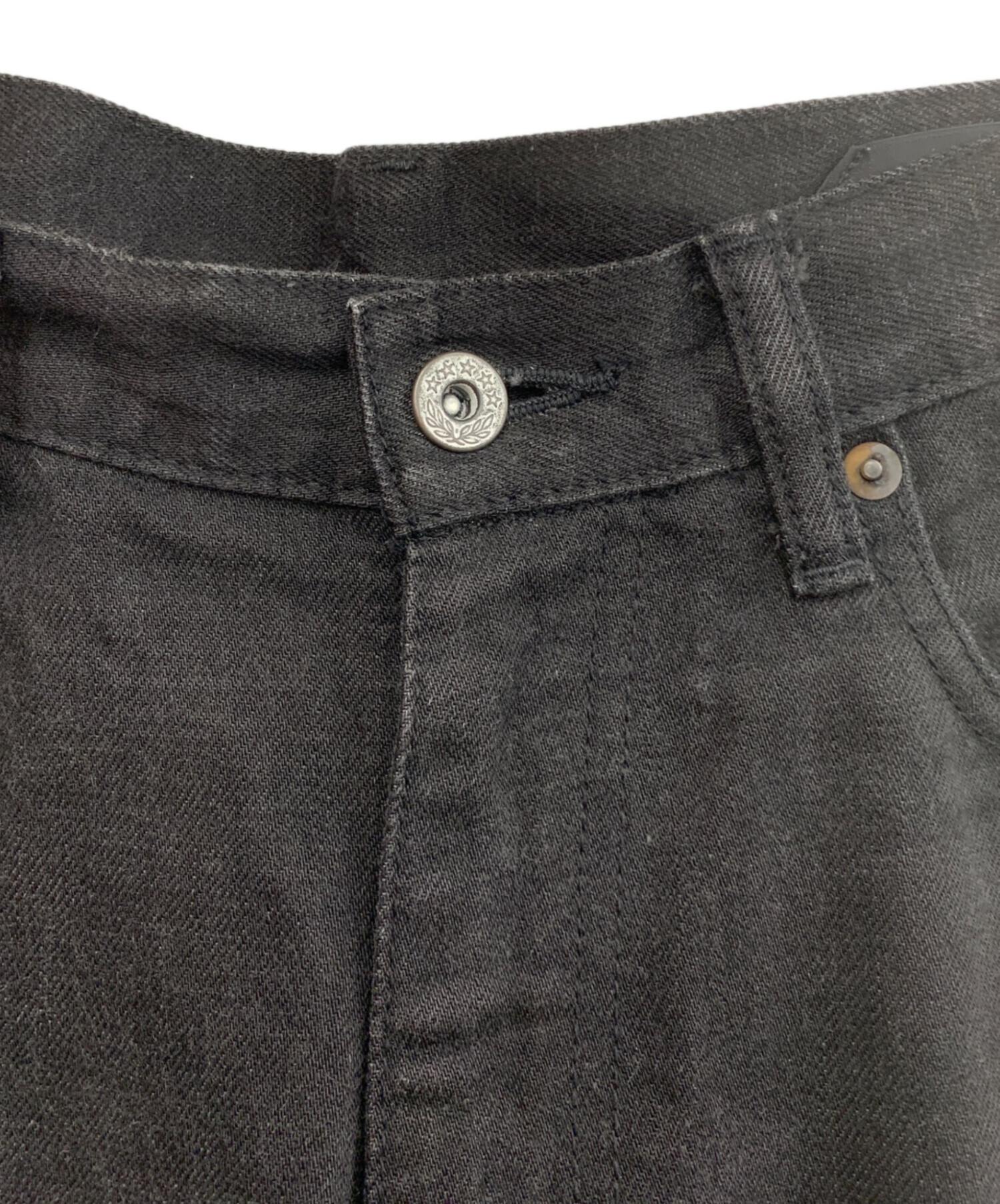 中古・古着通販】AUBERGE (オーベルジュ) デニムパンツ ブラック